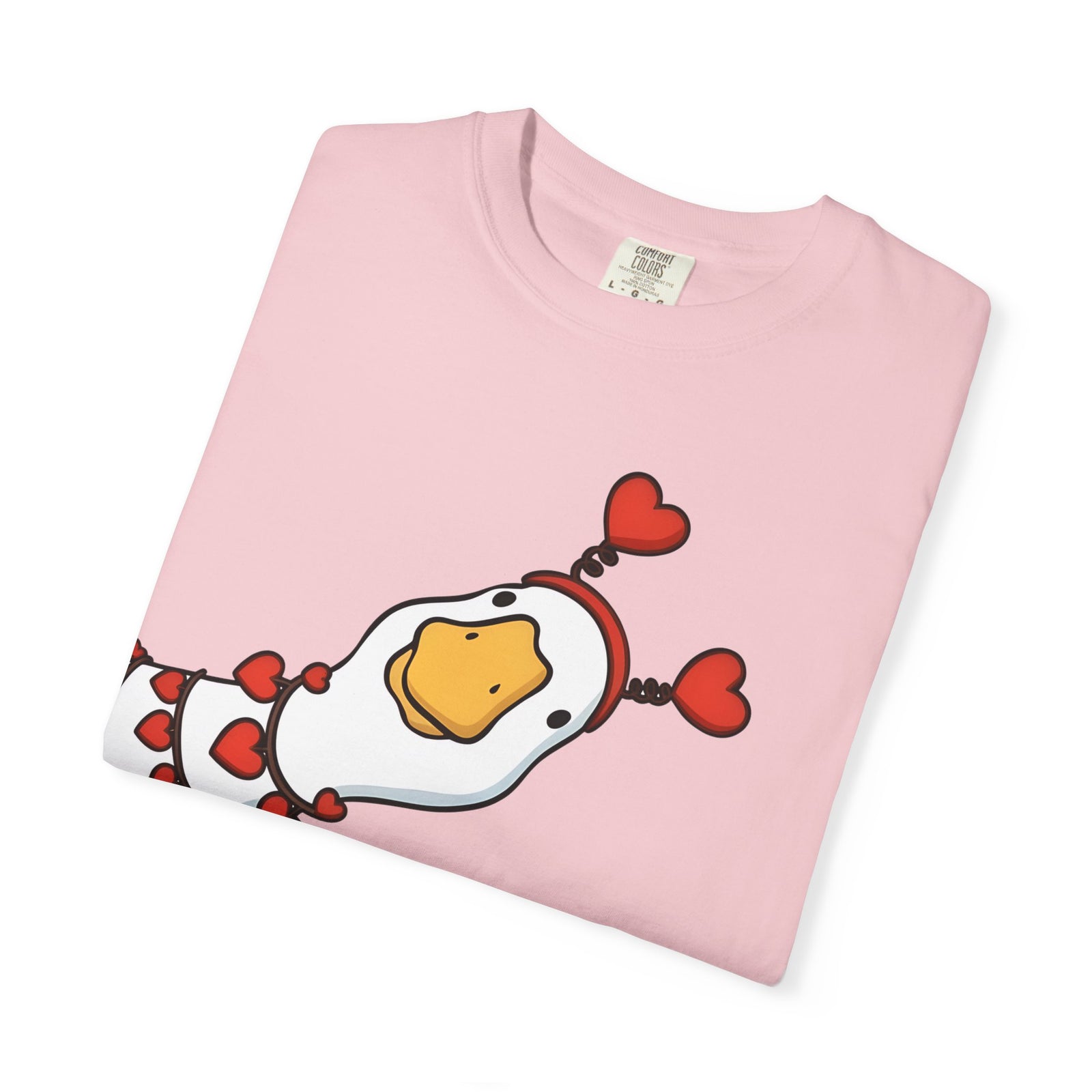 Cute Heart Goose T-Shirt — Valentine’s Day Cute Animal Tee