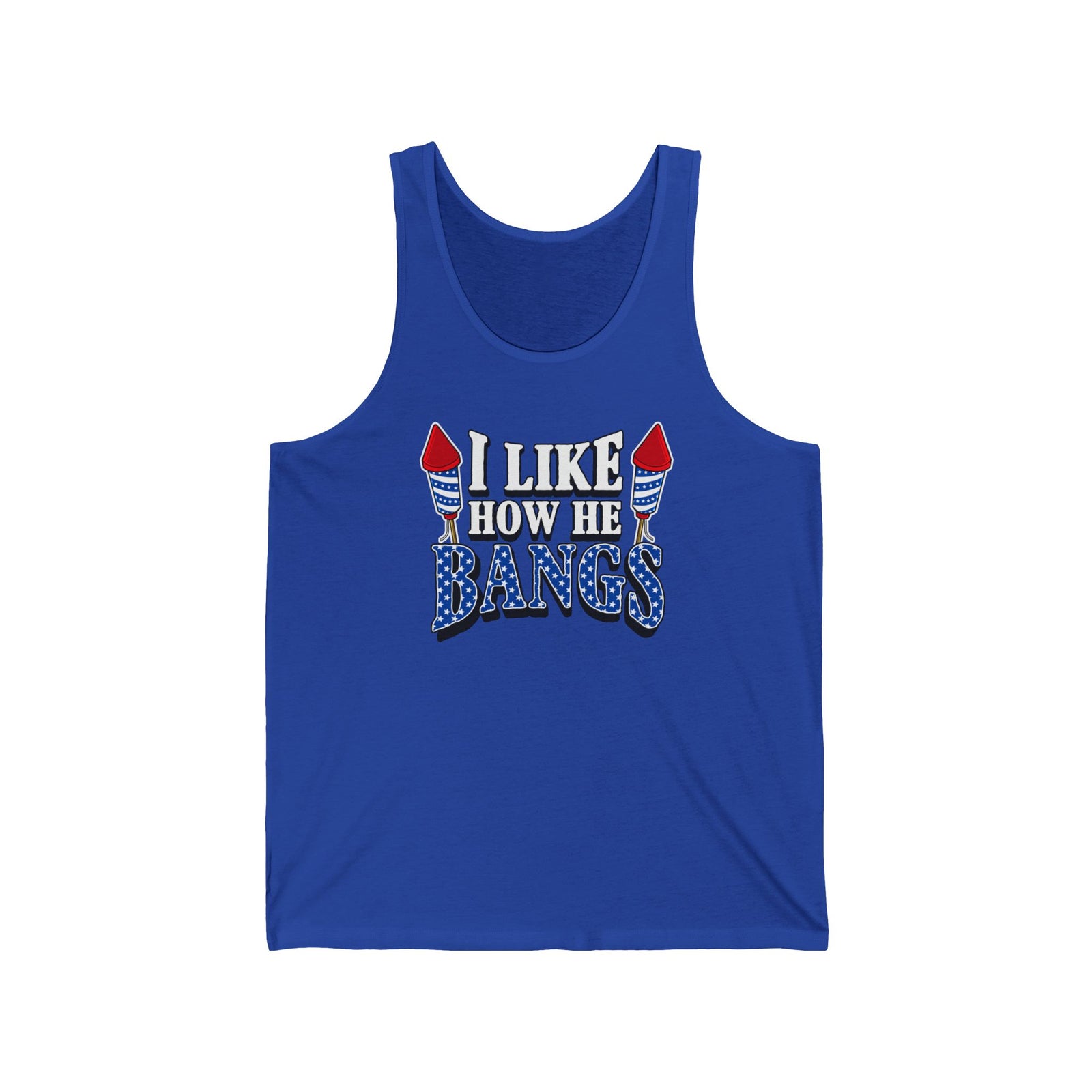 I Like How He Bangs | Unisex Tank