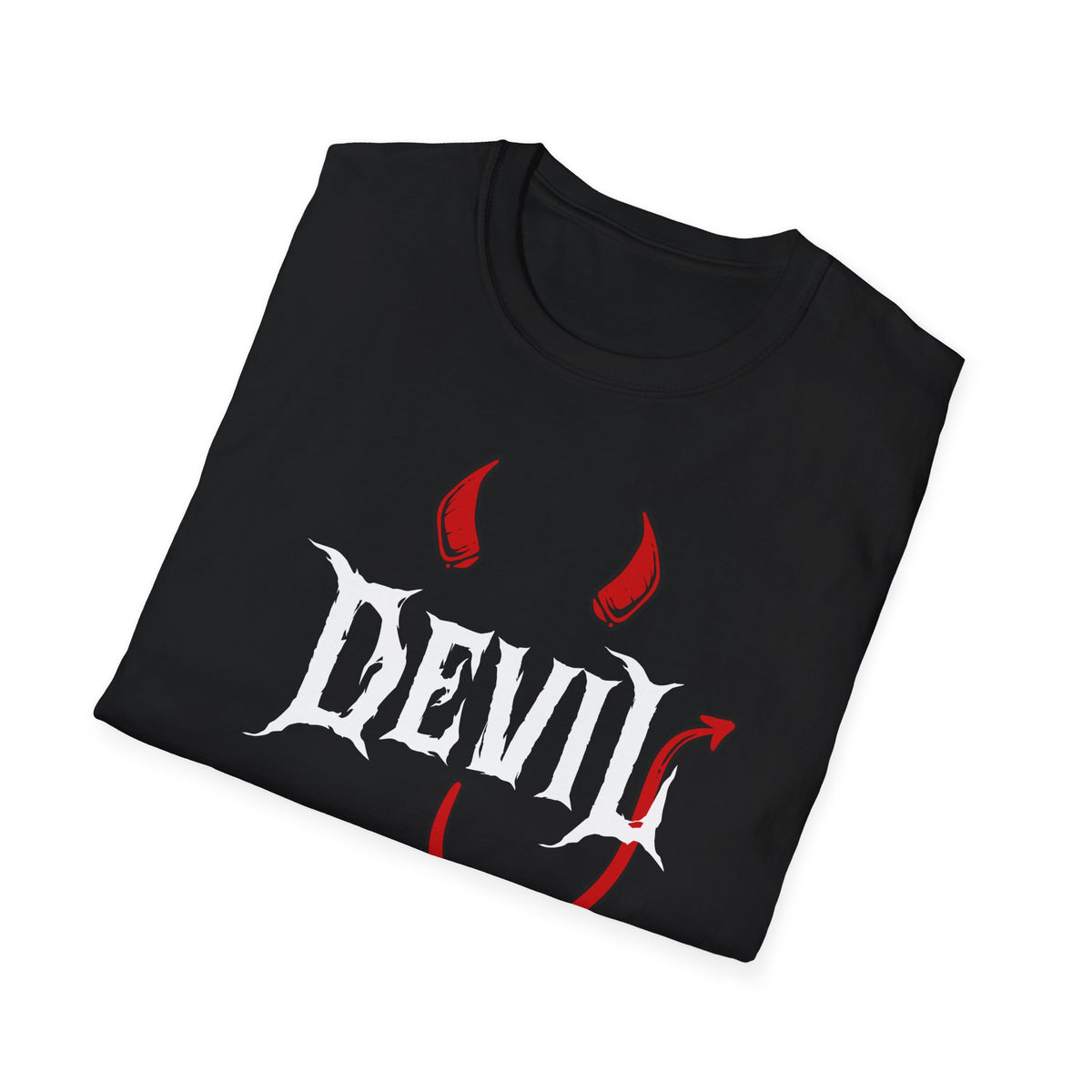 Devil | Deluxe Black Tee