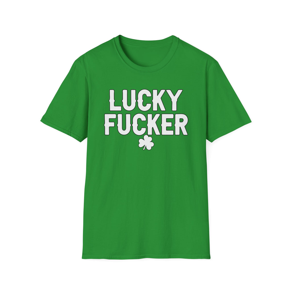 Lucky F | Deluxe Irish Green Tee