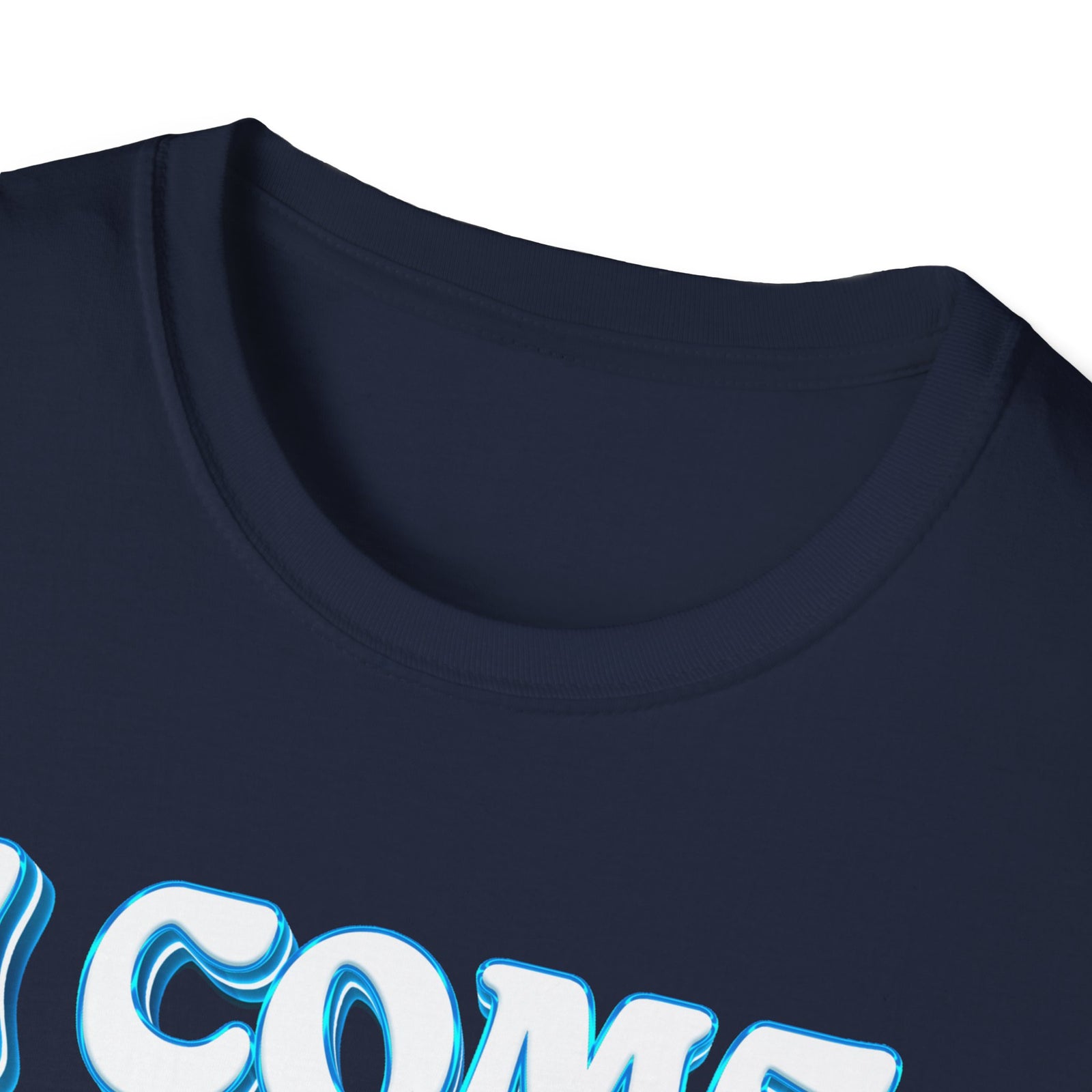I Come In Peace | Deluxe Navy Tee