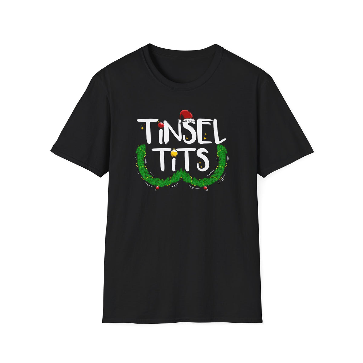 Tinsel Tits | Deluxe Black Unisex Tee