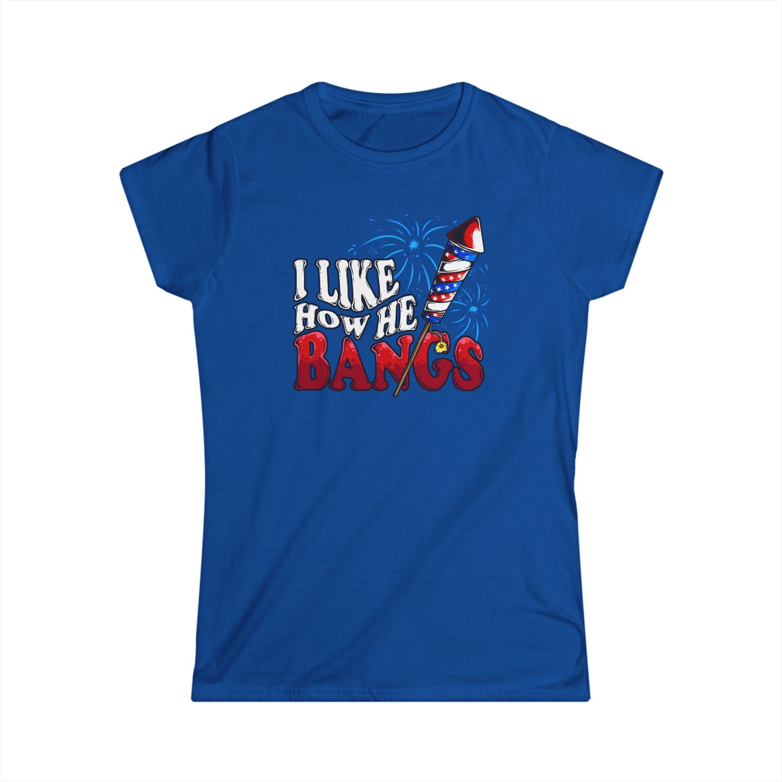 I Like How He Bangs | Ladies Tee