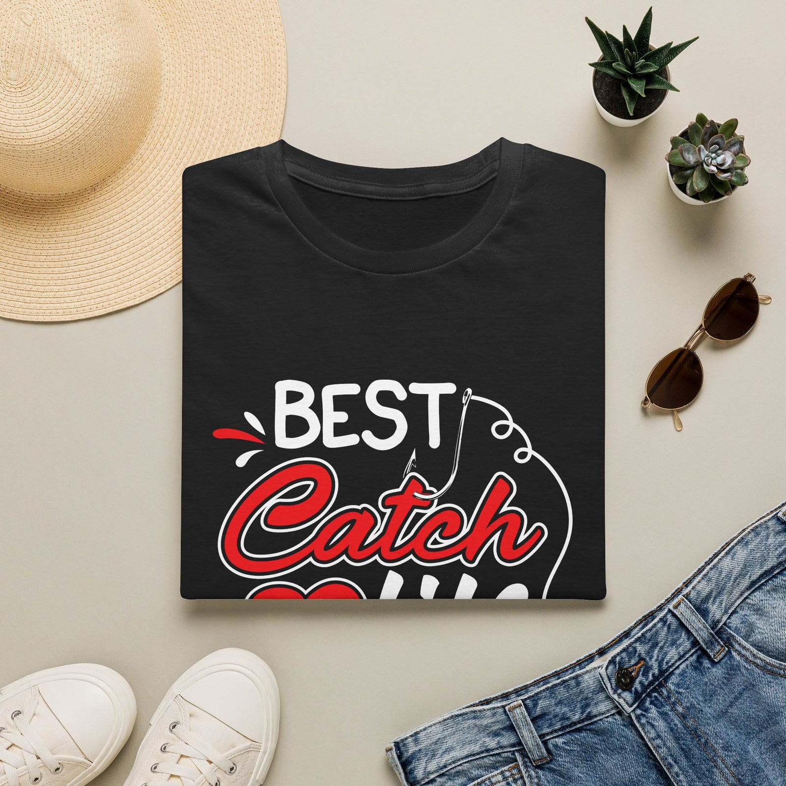 Best Catch Of His Life | Deluxe Tee