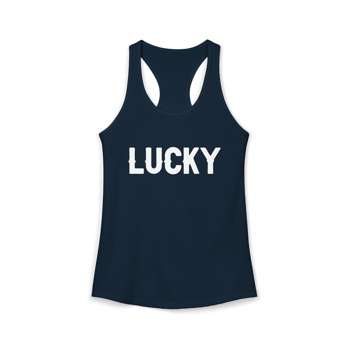 Lucky Deluxe Racerback Tank & Tee