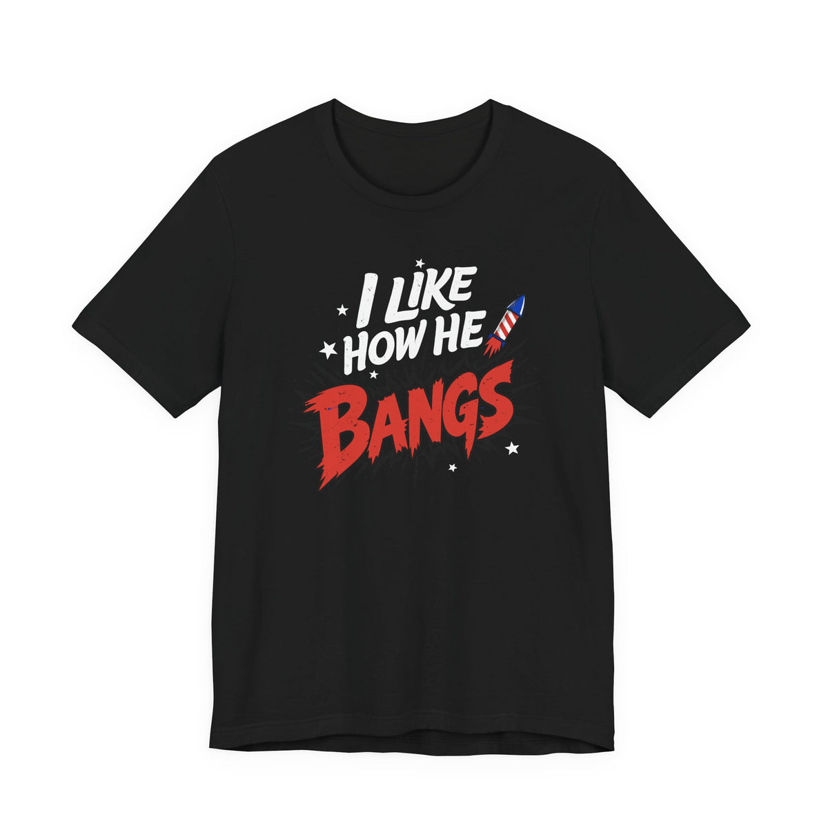 I Like How He Bangs | Luxury Tee