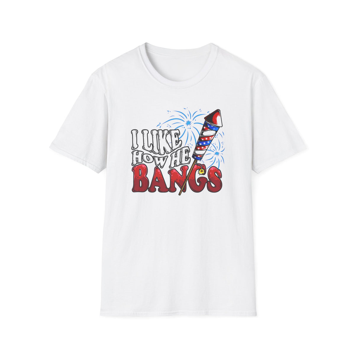 I Like How He Bangs | Unisex Deluxe Tee