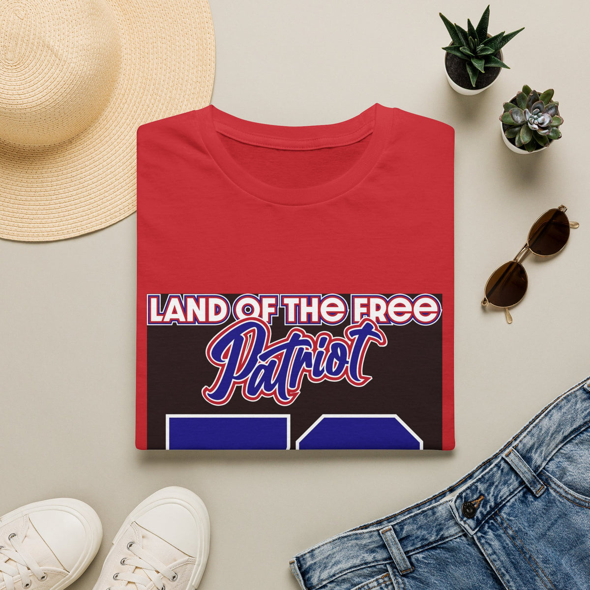 Land of the Free Patriot 76 | Unisex Deluxe Tee