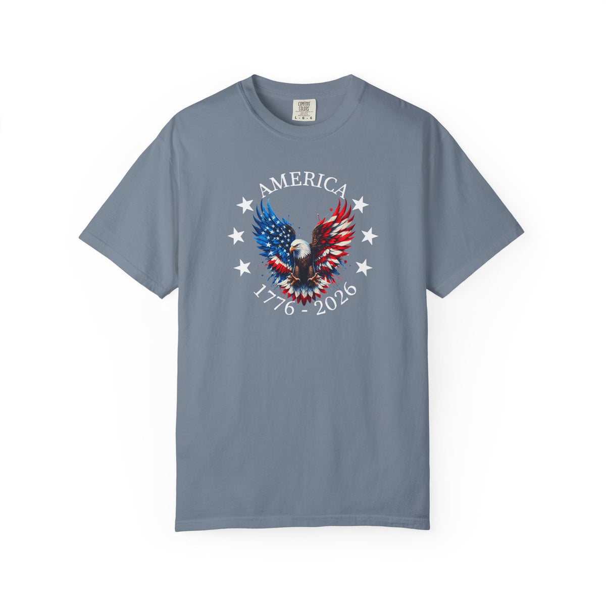 America 1776–2026 Patriotic Eagle T-Shirt