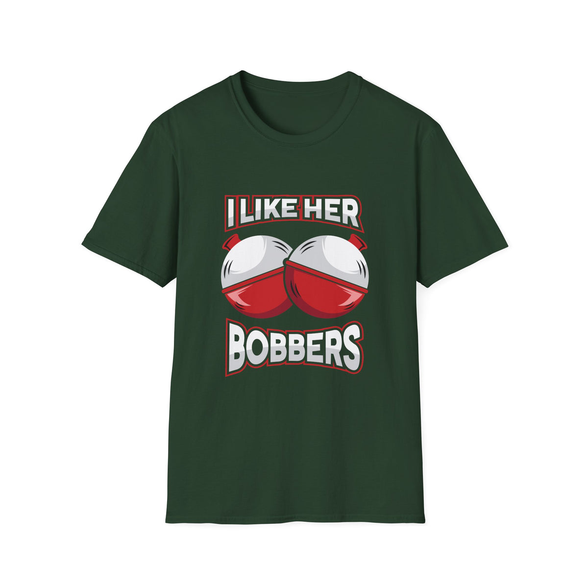 I Like Her Bobbers | Deluxe Tee