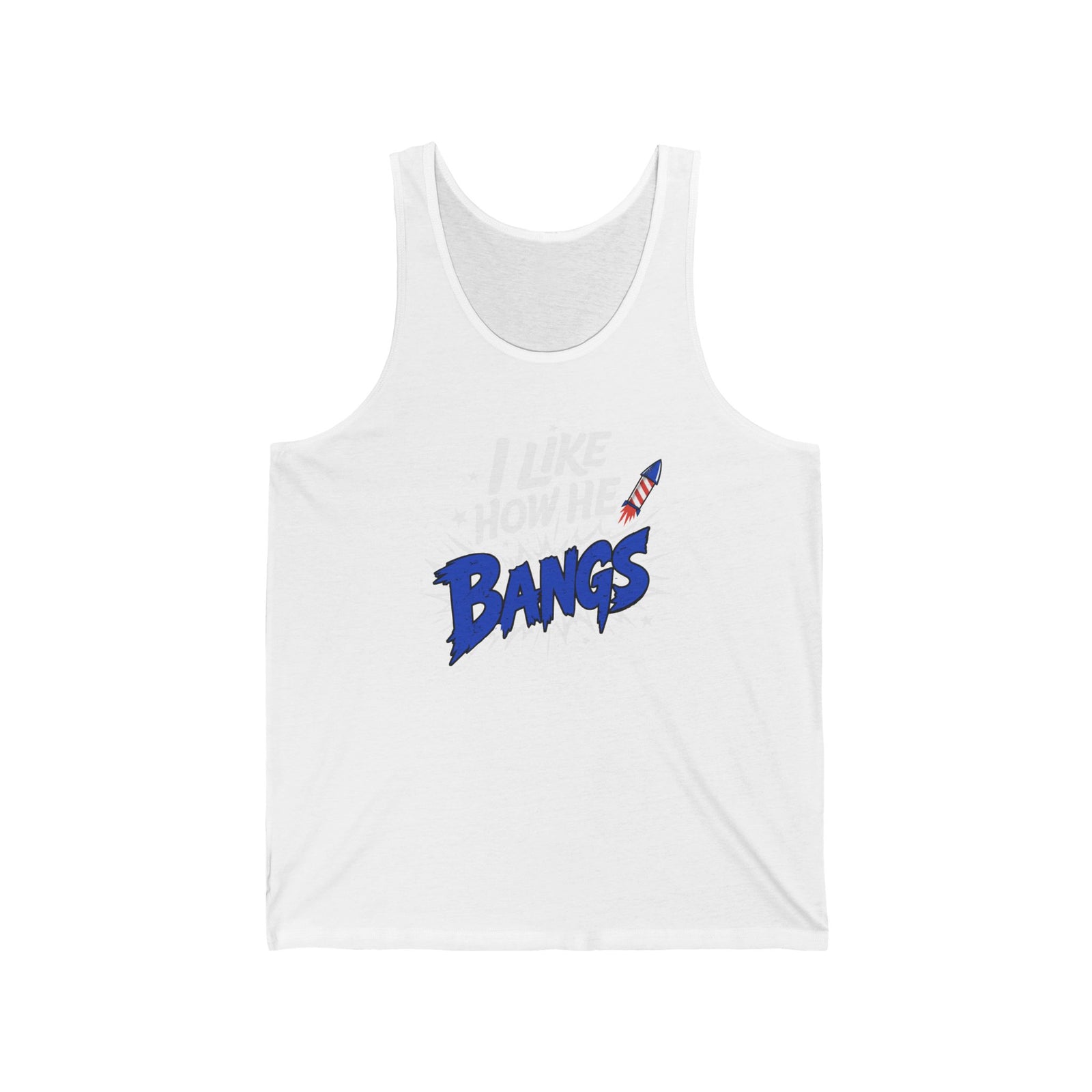 I Like How He Bangs | Tank Top