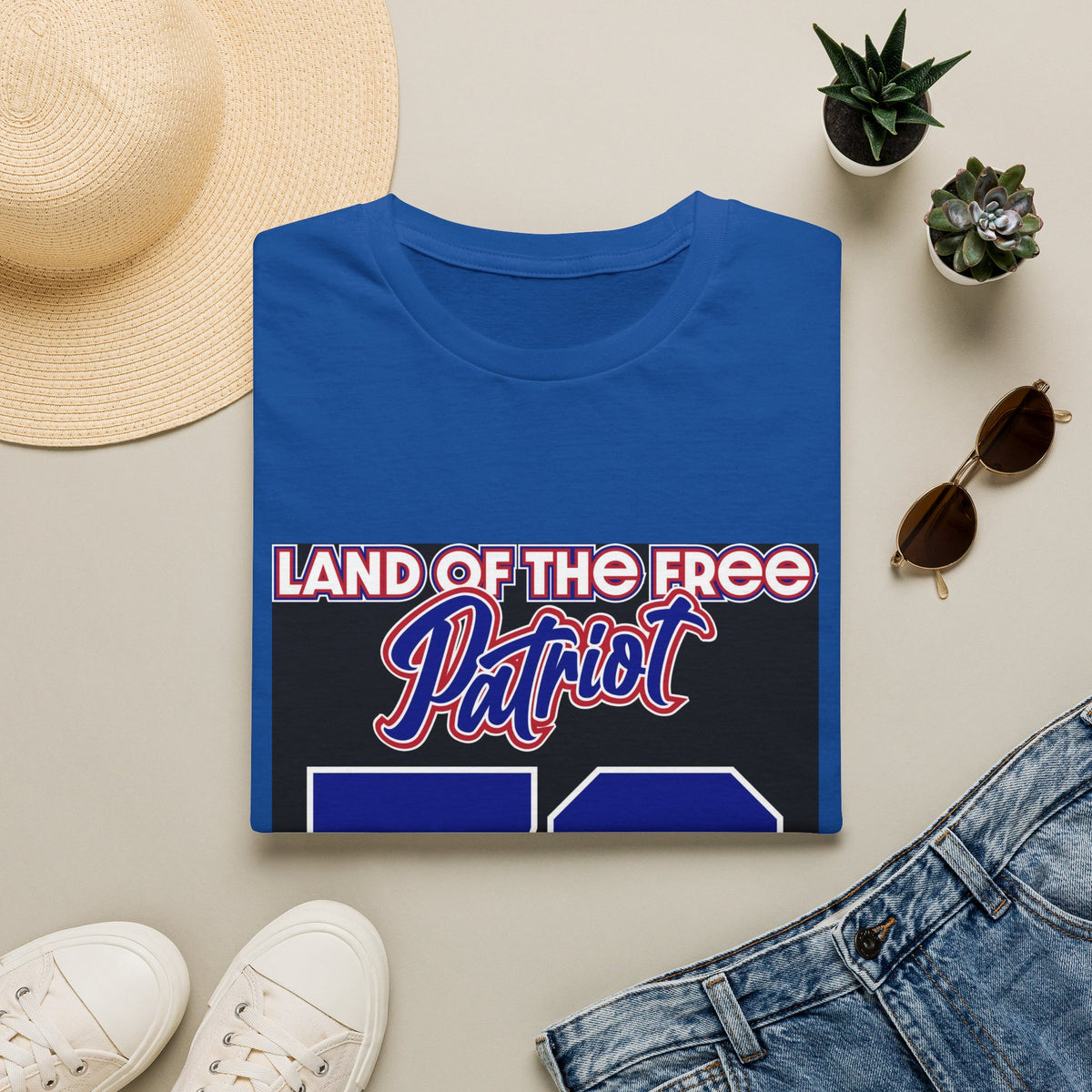 Land of the Free Patriot 76 | Unisex Deluxe Tee