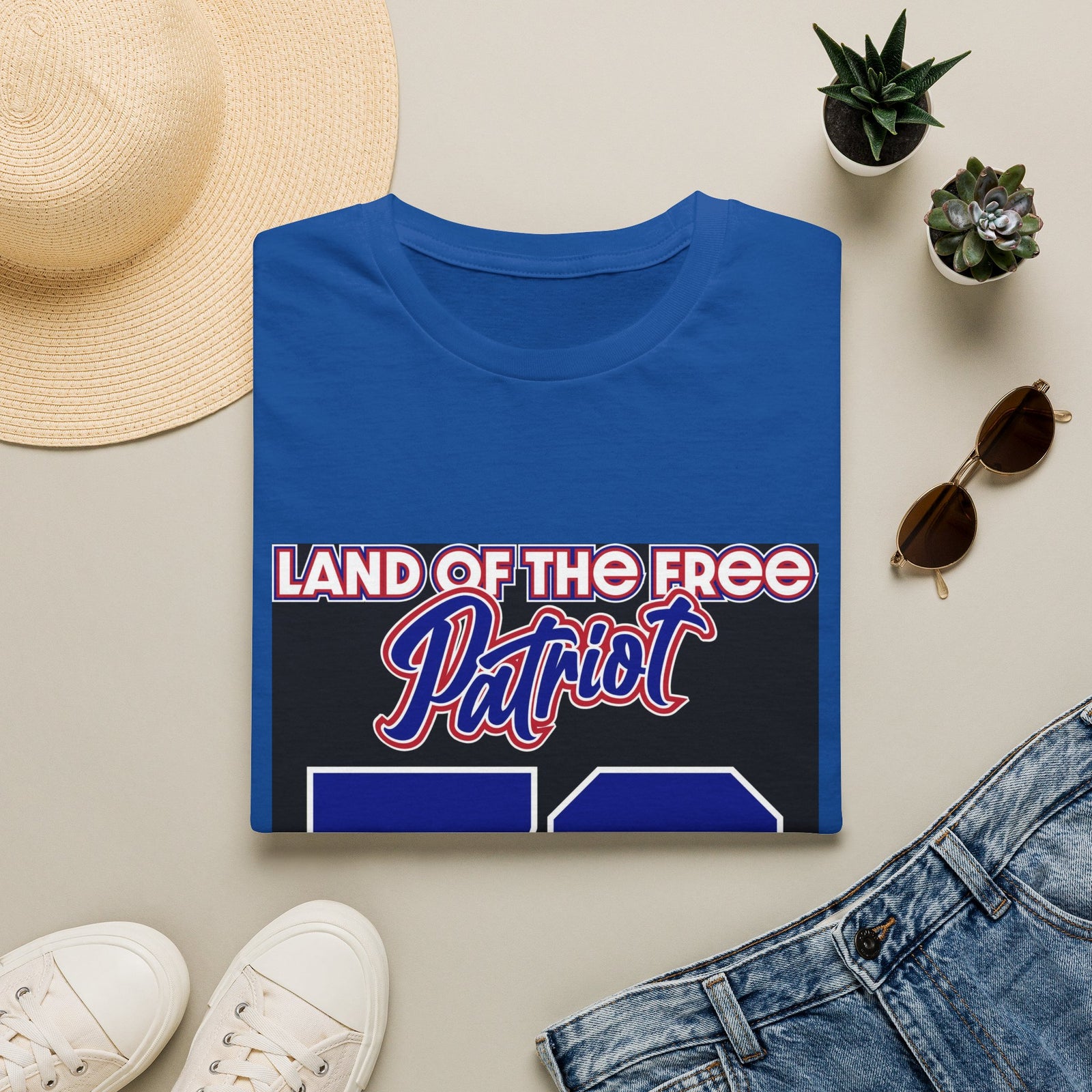 Land of the Free Patriot 76 | Unisex Deluxe Tee