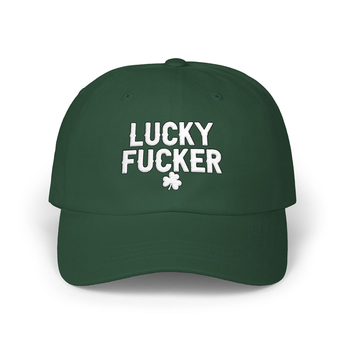 Lucky & "Lucky F*cker" Embroidered Caps!