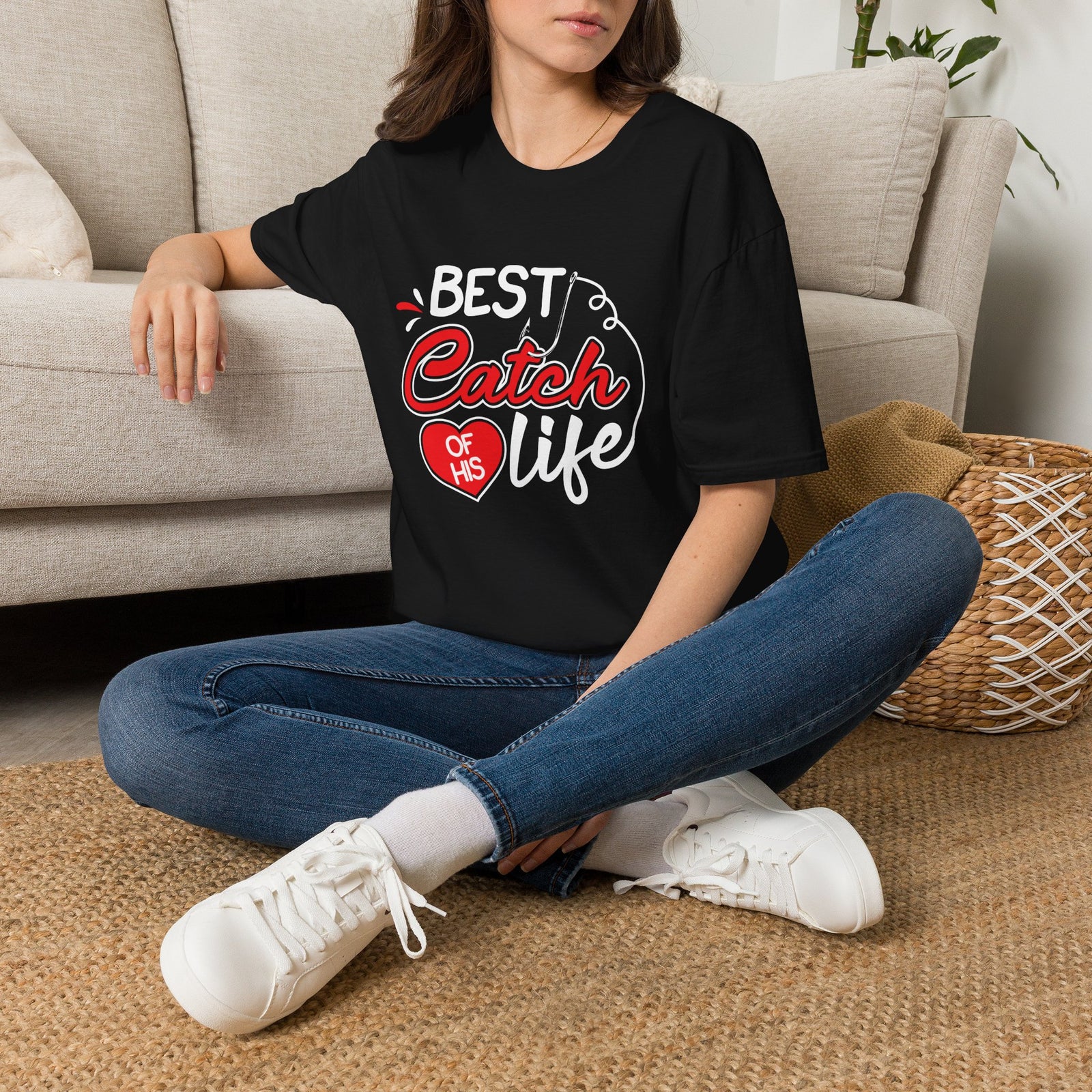 Best Catch Of His Life | Deluxe Tee