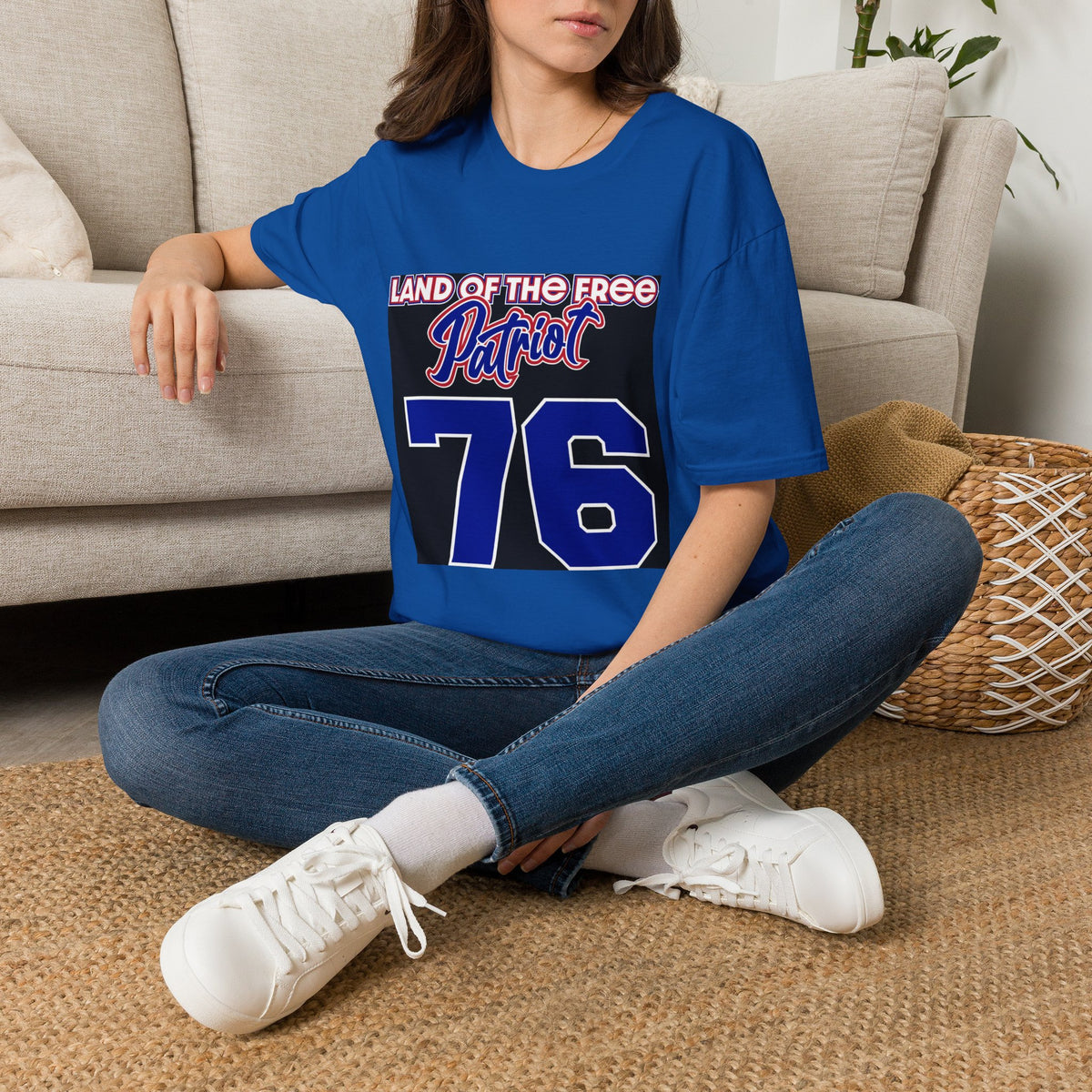 Land of the Free Patriot 76 | Unisex Deluxe Tee