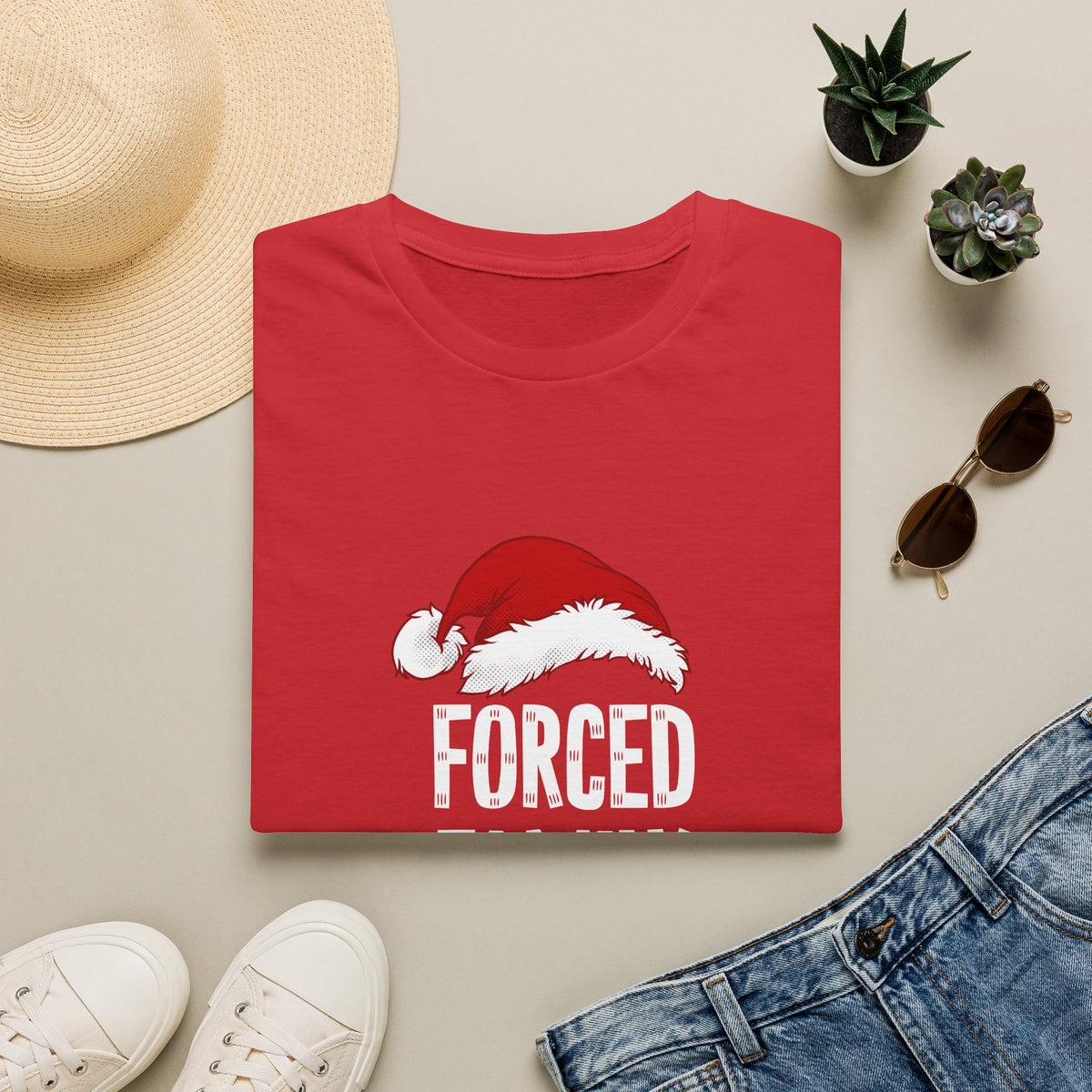 Santa Hat | Unisex Deluxe Tee
