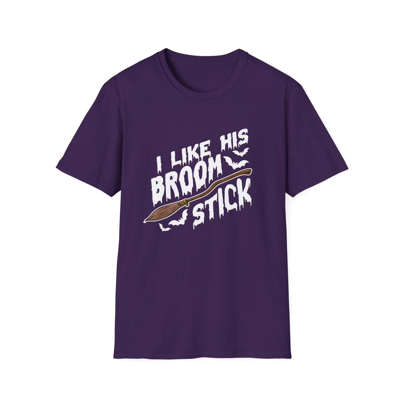 I Like His Broomstick Deluxe Unisex Tee