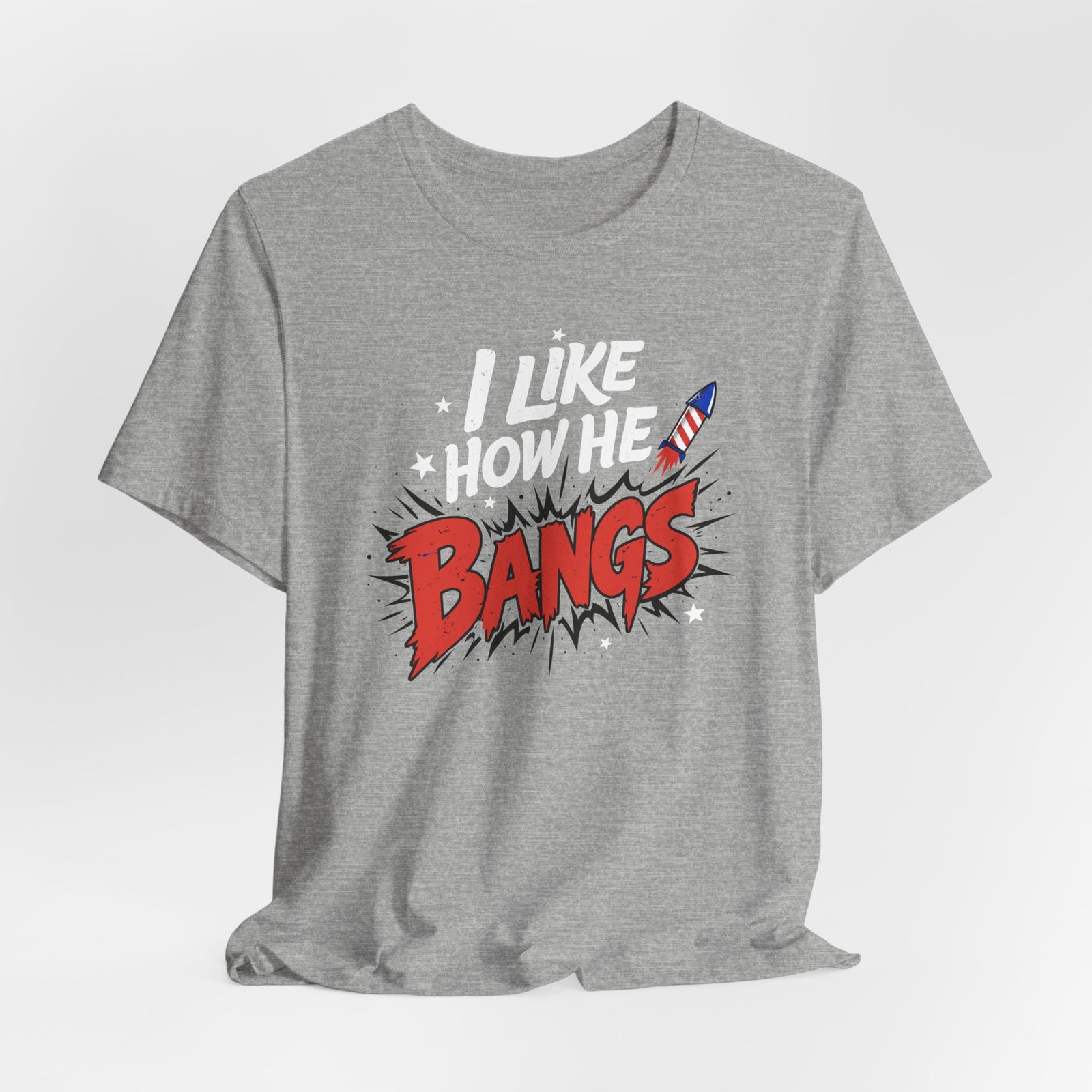 I Like How He Bangs | Luxury Tee