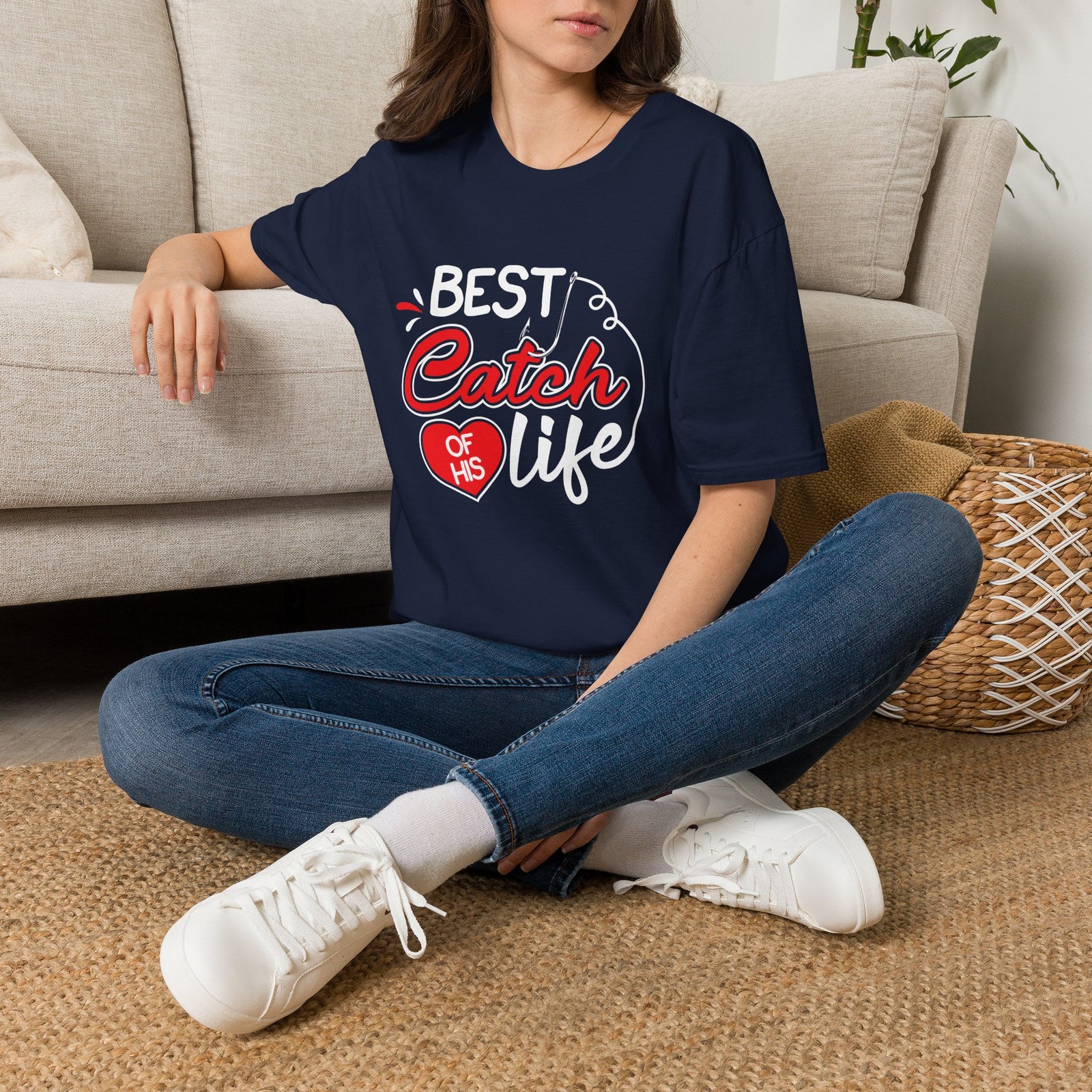 Best Catch Of His Life | Deluxe Tee
