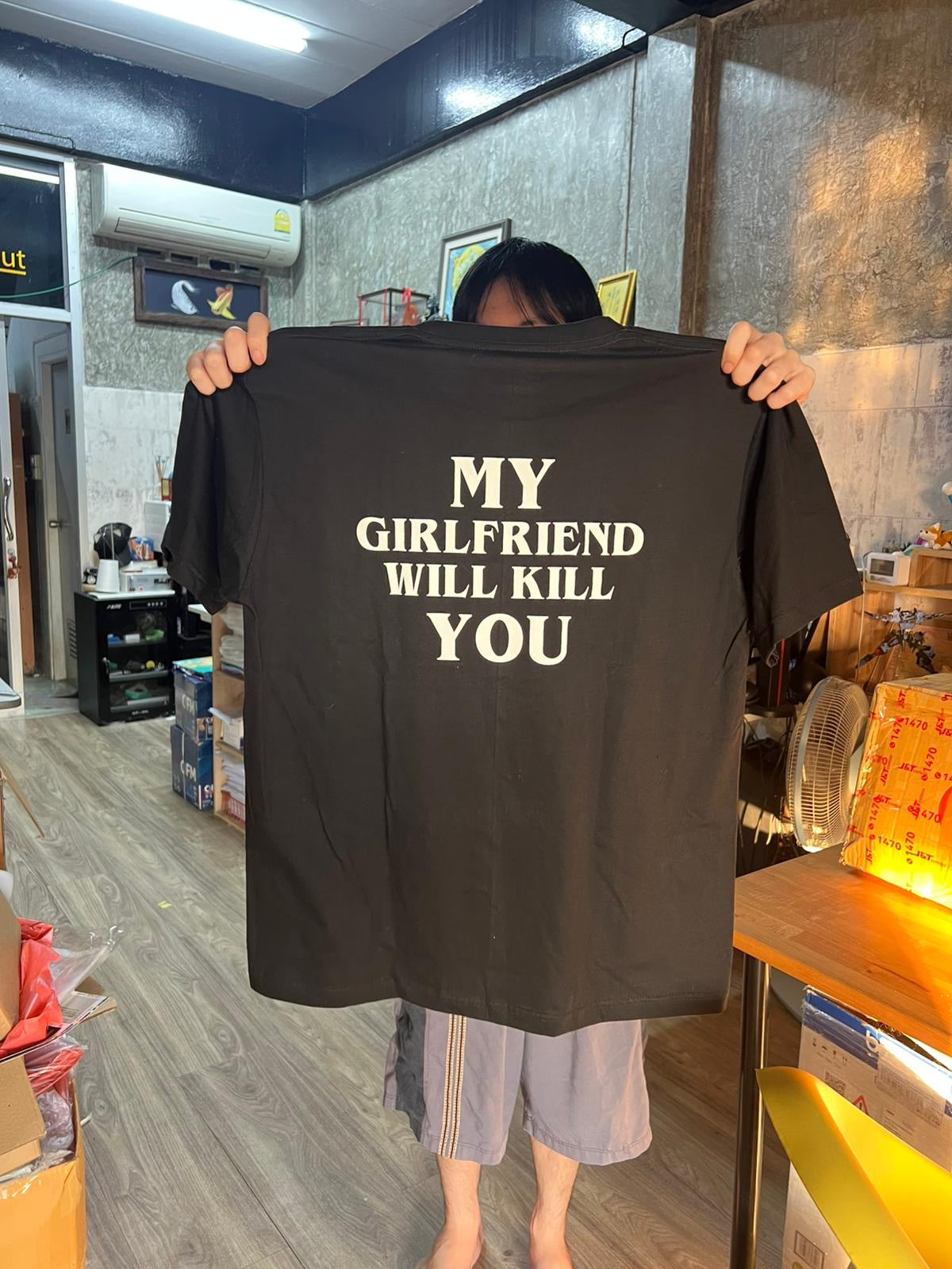 My Girlfriend Will Kill You Tee