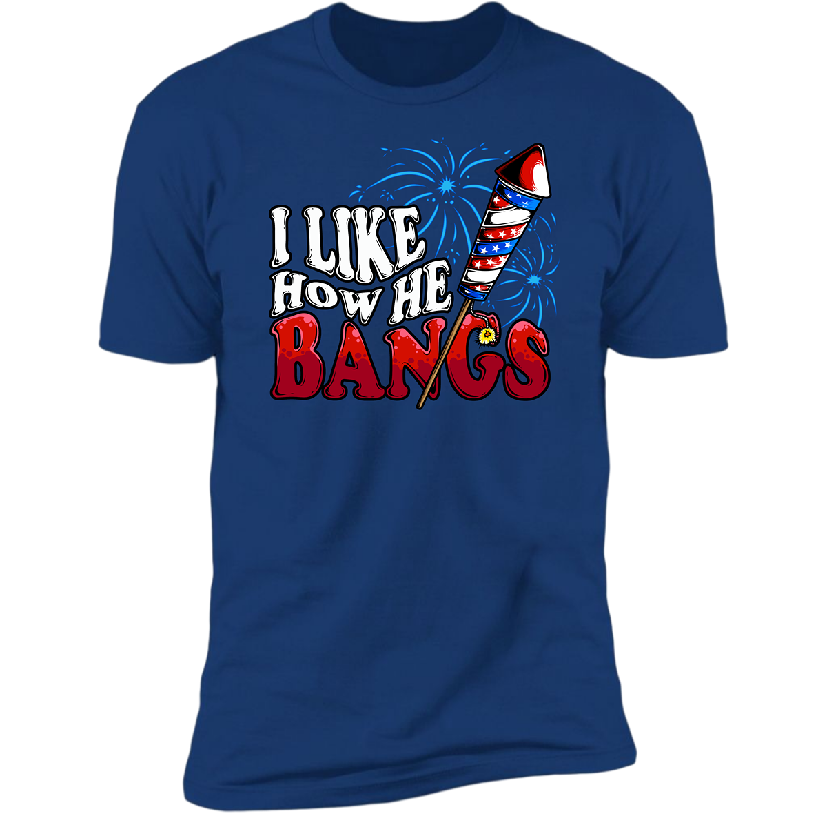 I Like How He Bangs | Deluxe Tee