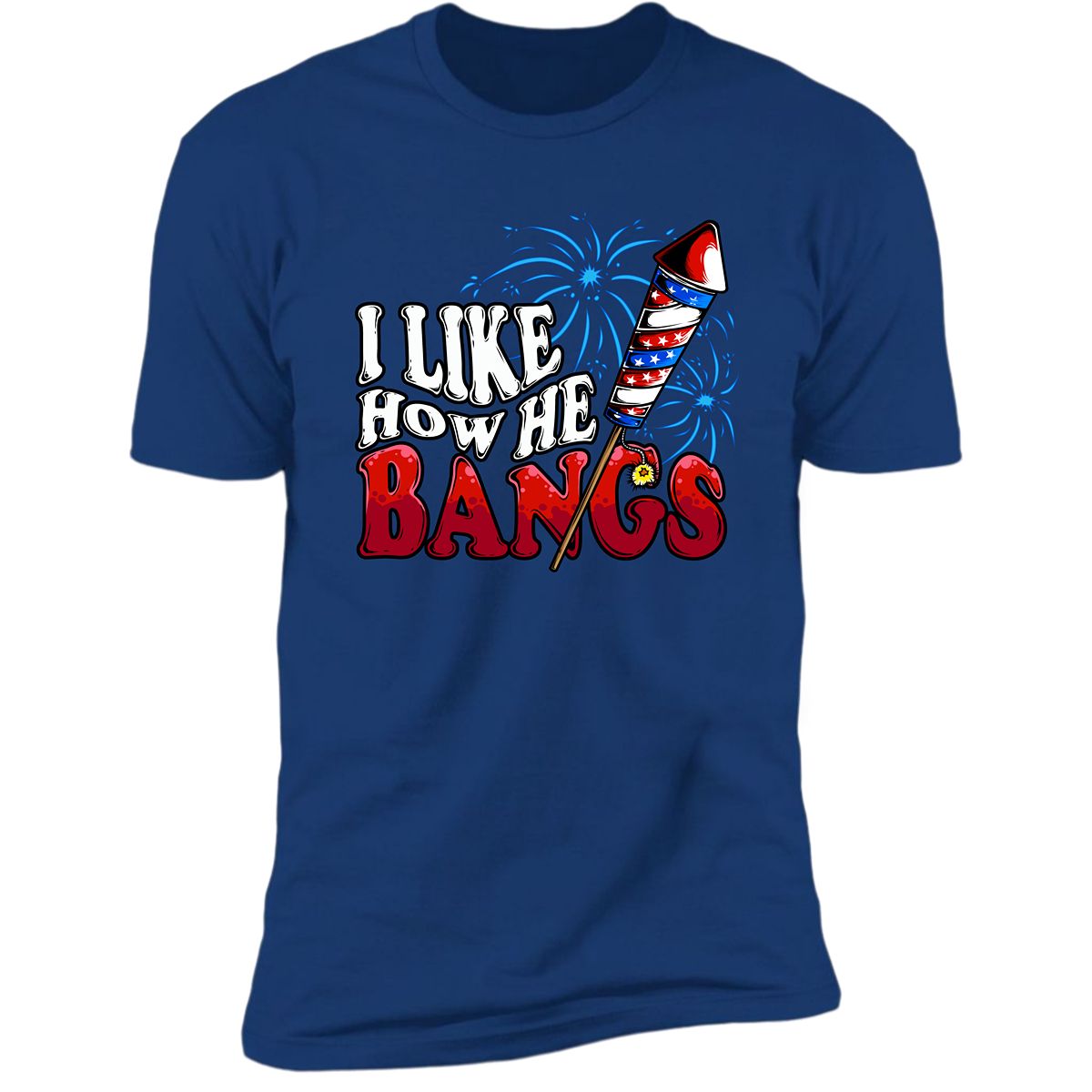 I Like How He Bangs | Deluxe Tee