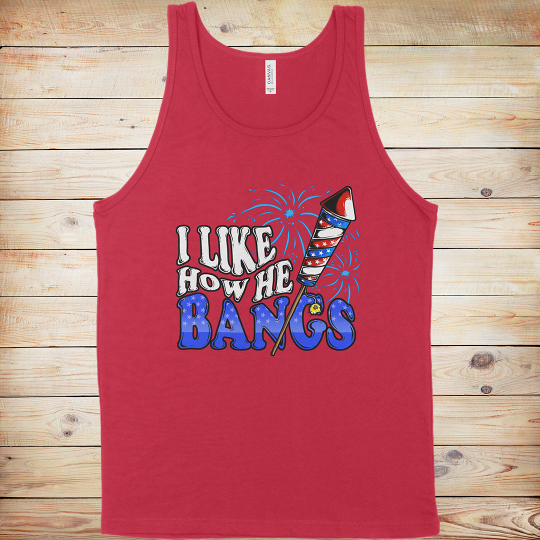 I Like How He Bangs  | OG Tank Top