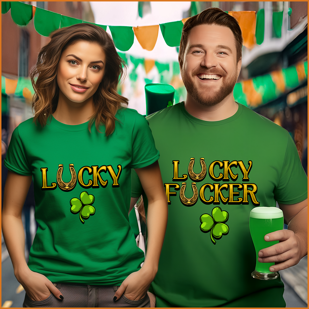 Lucky & Lucky F Deluxe St Patrick's Day Shirts!