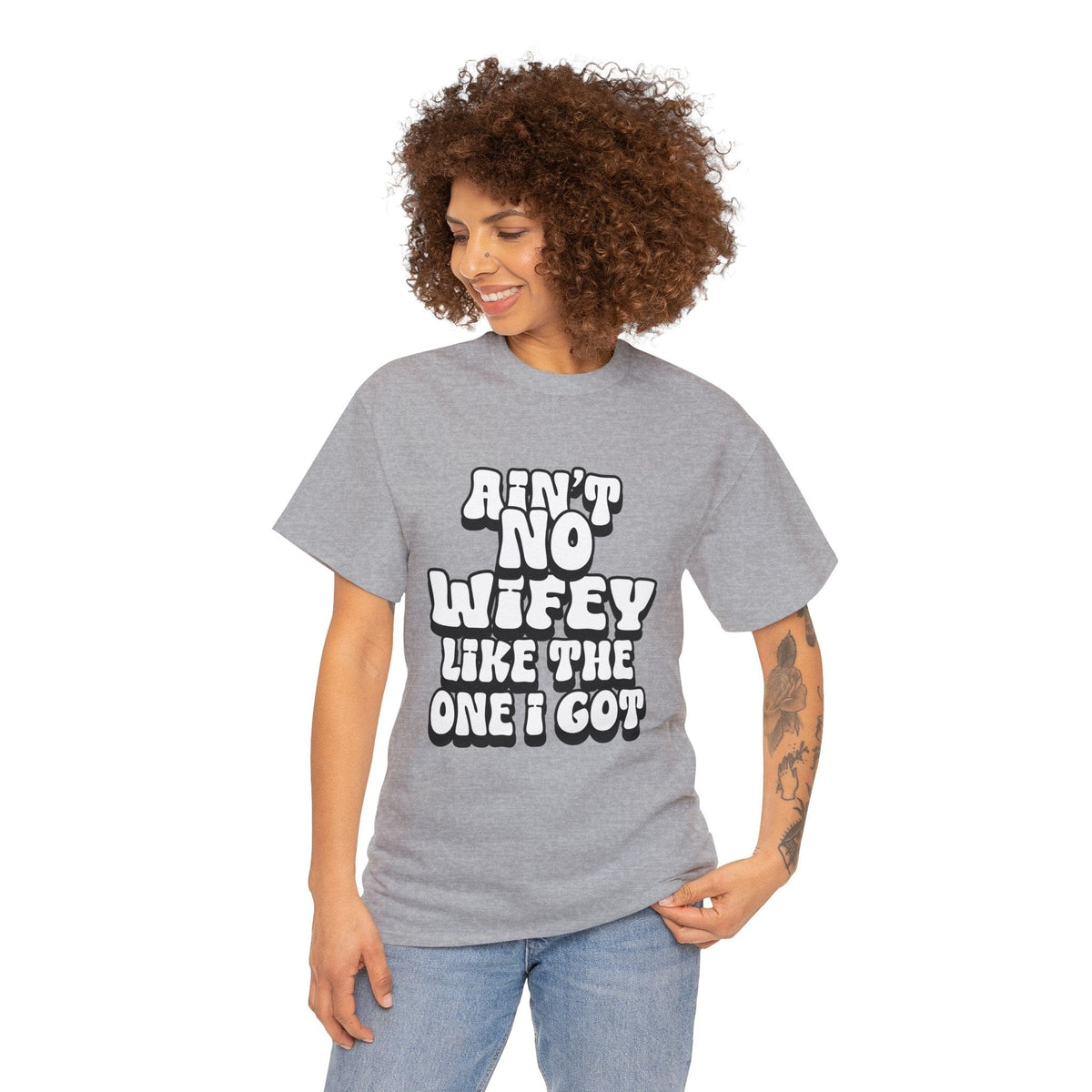 Ain't No Wifey Like The One I Got Essential tee