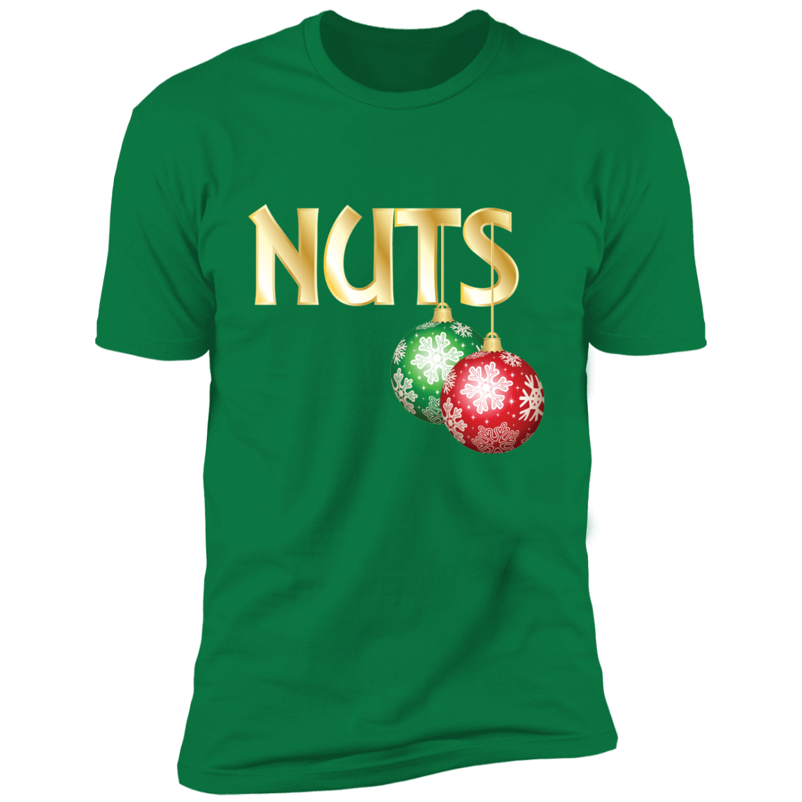 Chestnuts Matching Couples Tees | Red &amp; Green Holiday Set