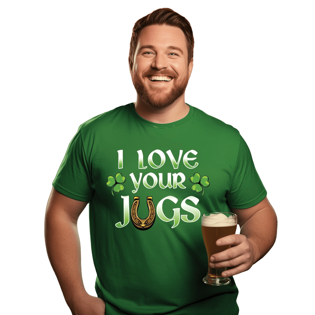 Cheers &amp; I Love Your Jugs 2025 Couples Drinking Shirts