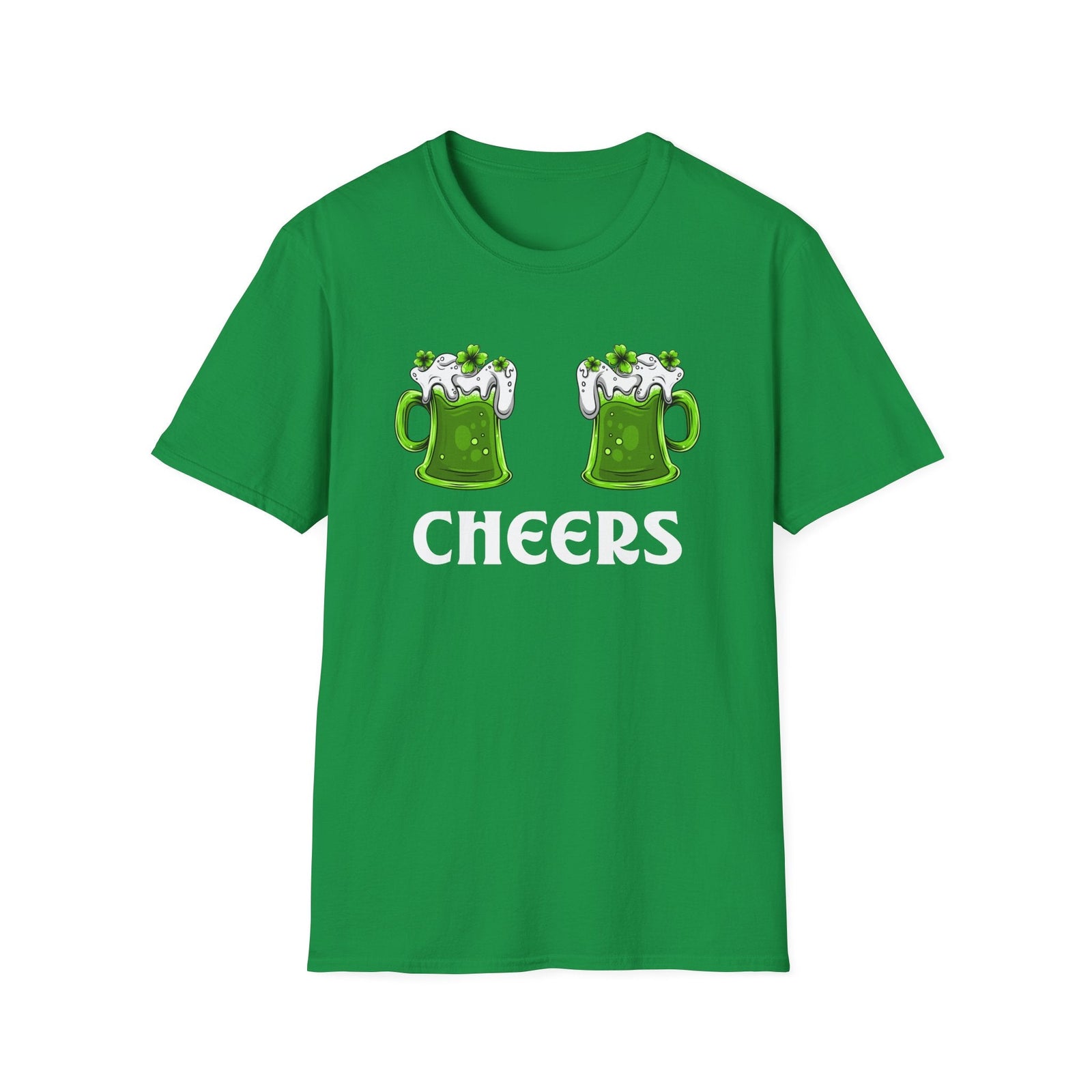 Cheers | Irish Green Deluxe Tee (unisex)