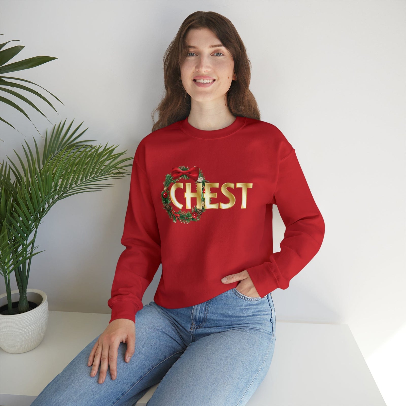 Chest Christmas Sweatshirt