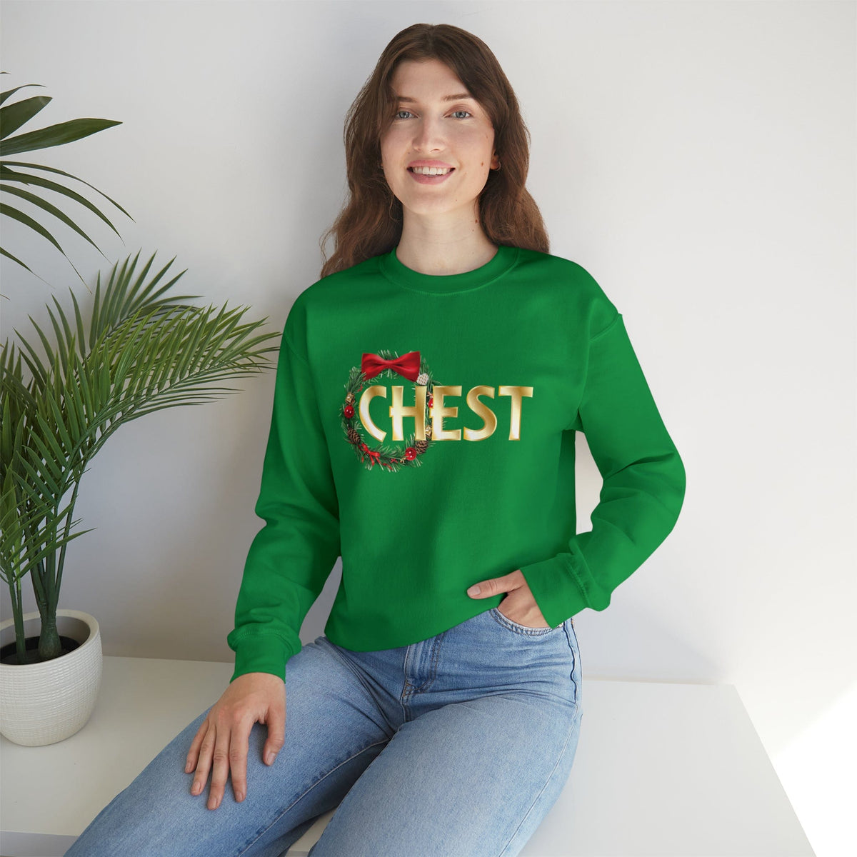 Chest Christmas Sweatshirt
