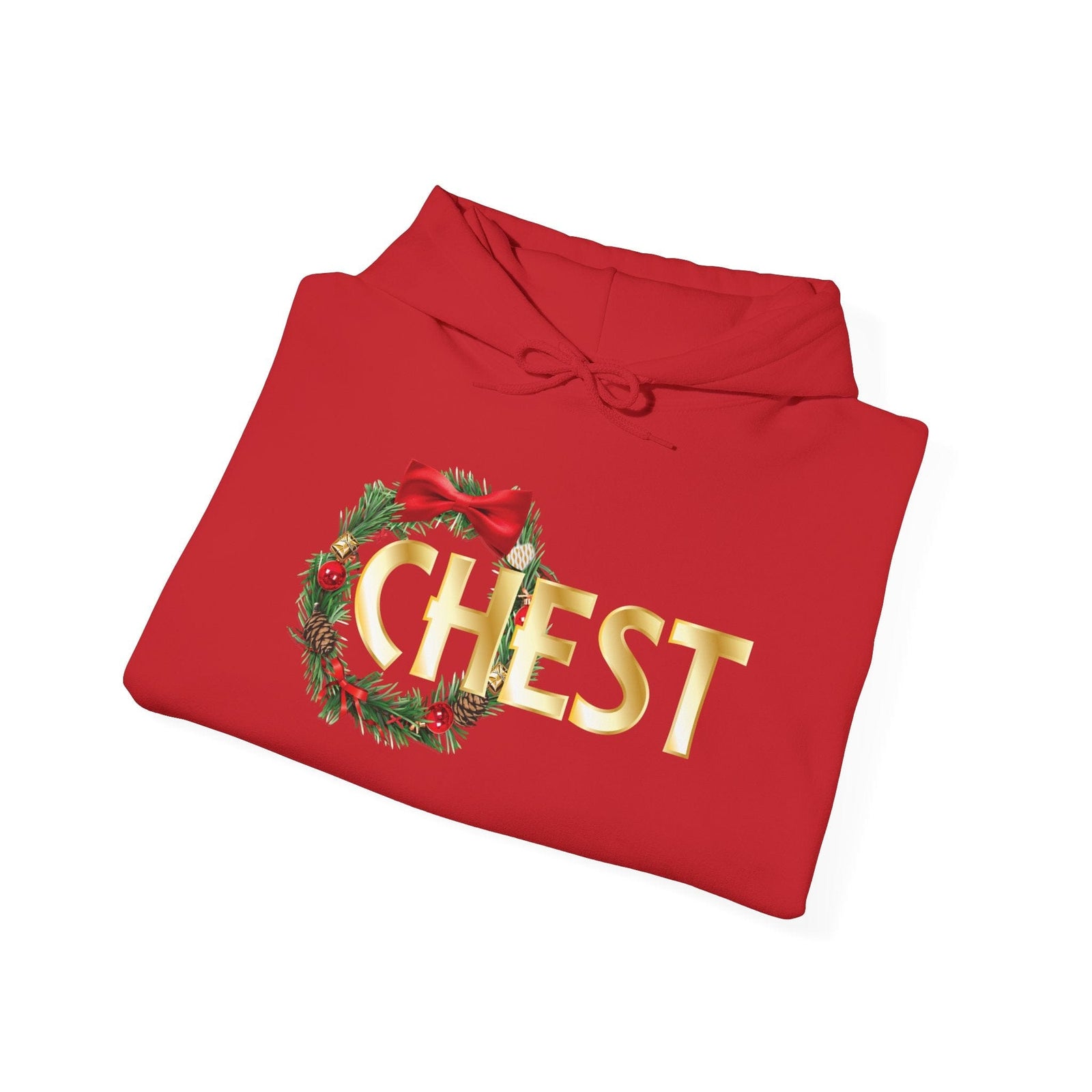 Chest | Red Christmas Hoodie