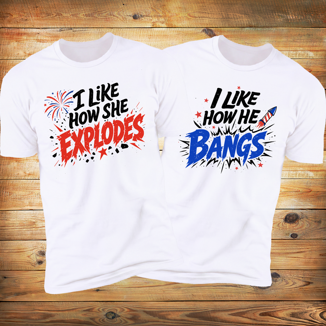 I Like How He Bangs | Luxury Tee
