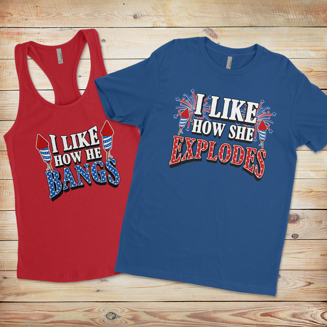 I Like How She Explodes | Deluxe Tee