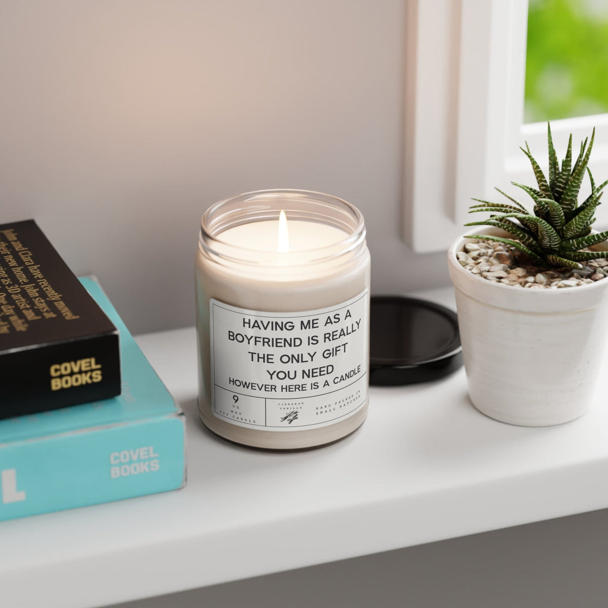 Funny Valentine's Day Scented Soy Candle, 9oz