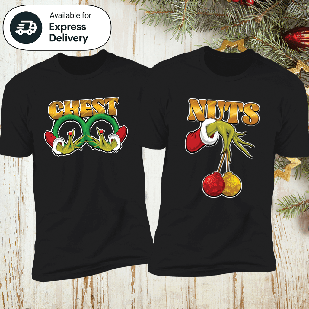 Grinch Chestnuts Christmas Tees