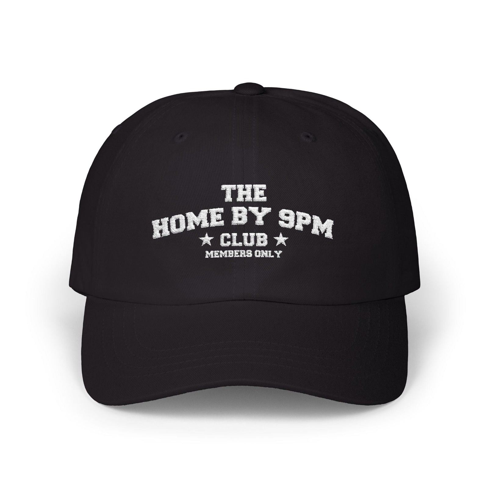 he home by 9am Club Classic Dad Cap
