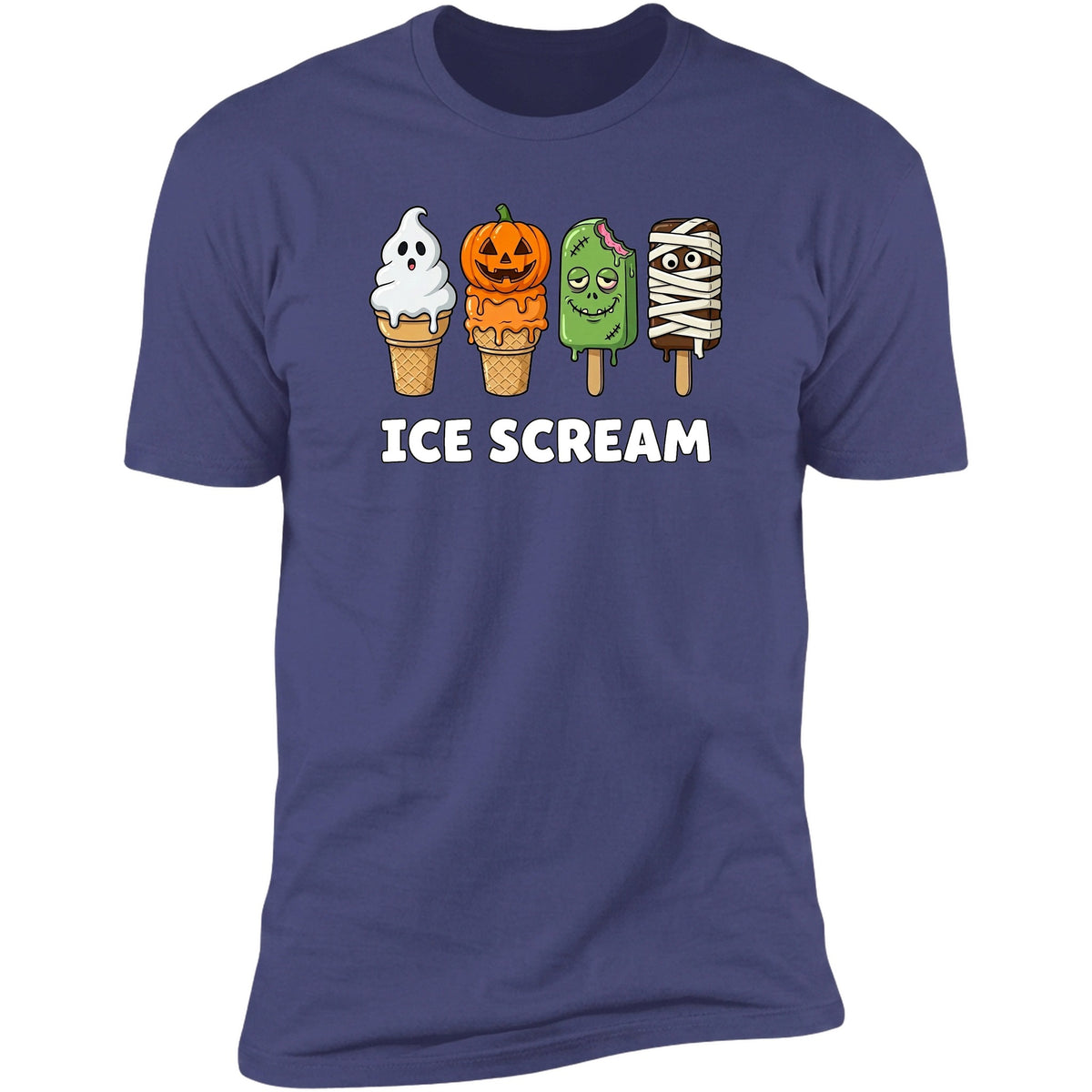 Ice Scream tee in Purple
