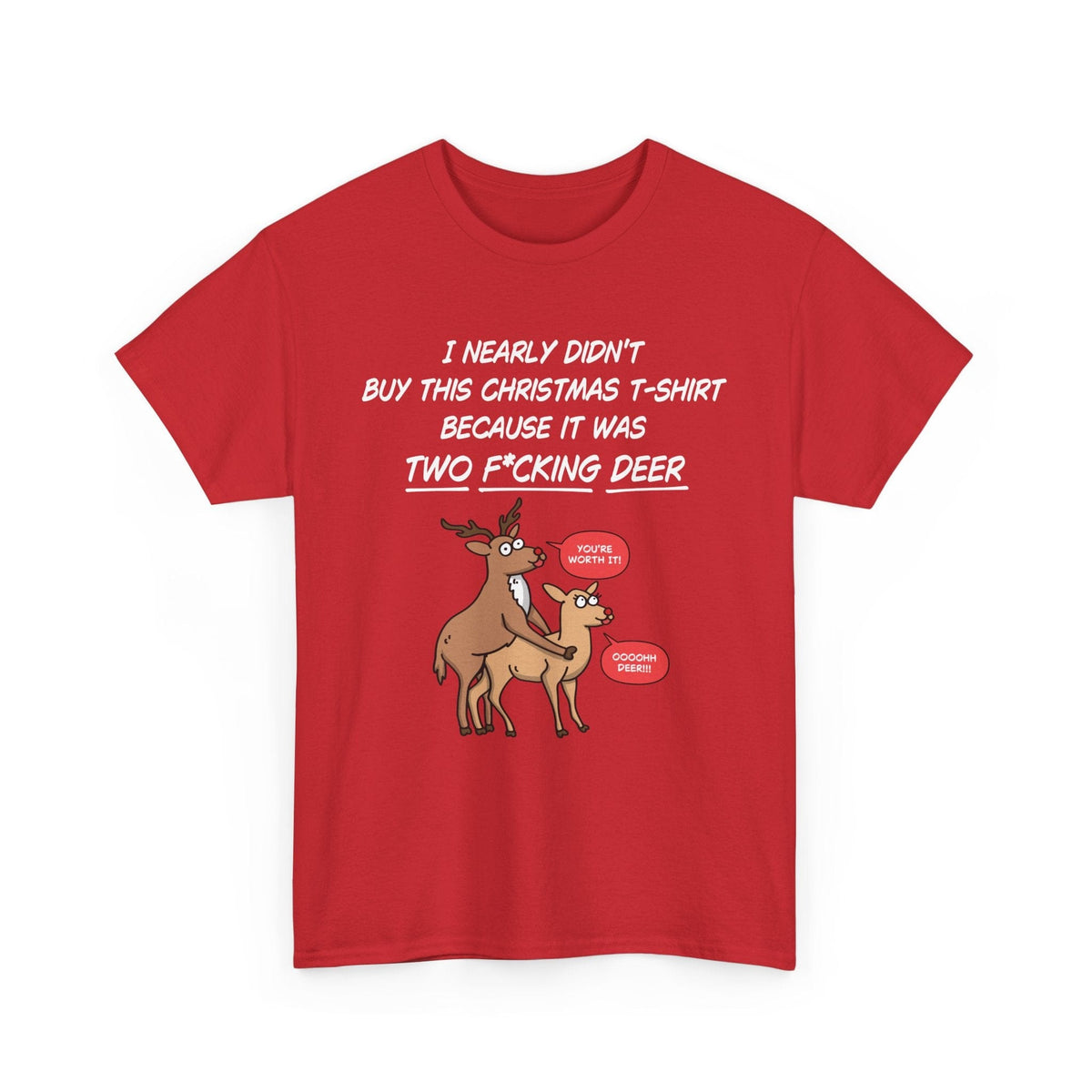 Humorous Holiday Deer T-Shirt