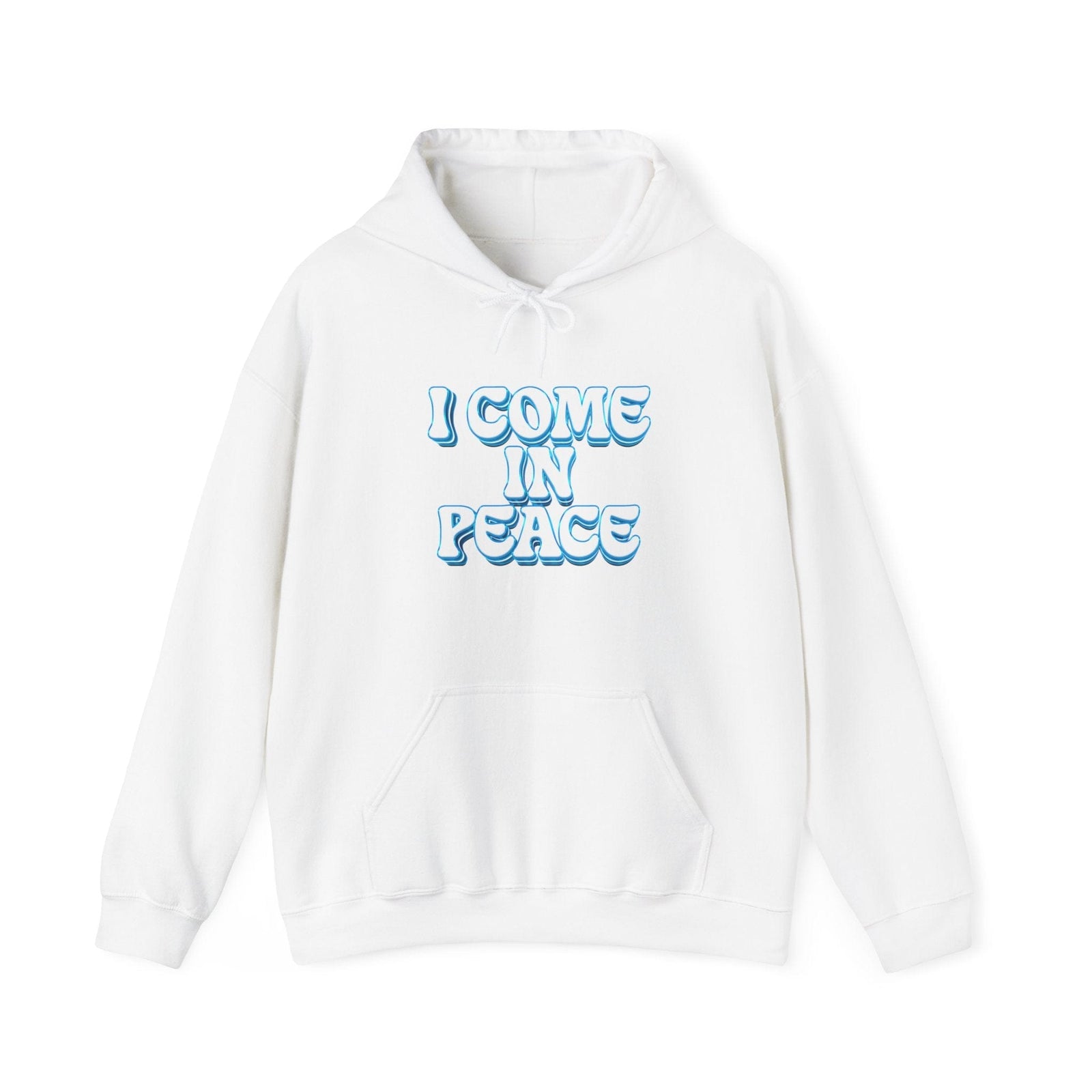 I Come In Peace | Unisex Essential hoodie | Navy