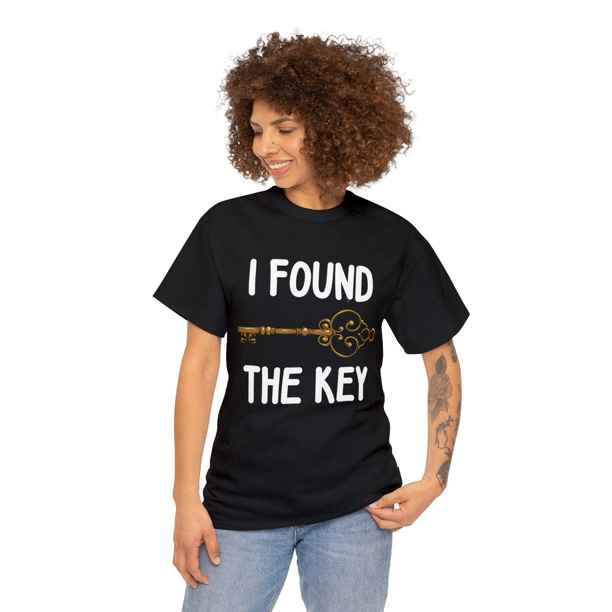I Found The Key Unisex Heavy Cotton Tee
