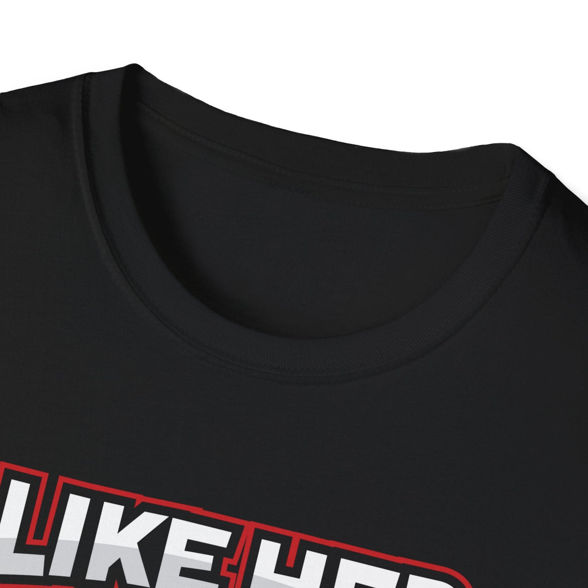 I Like Her Bobbers | Deluxe Black Tee
