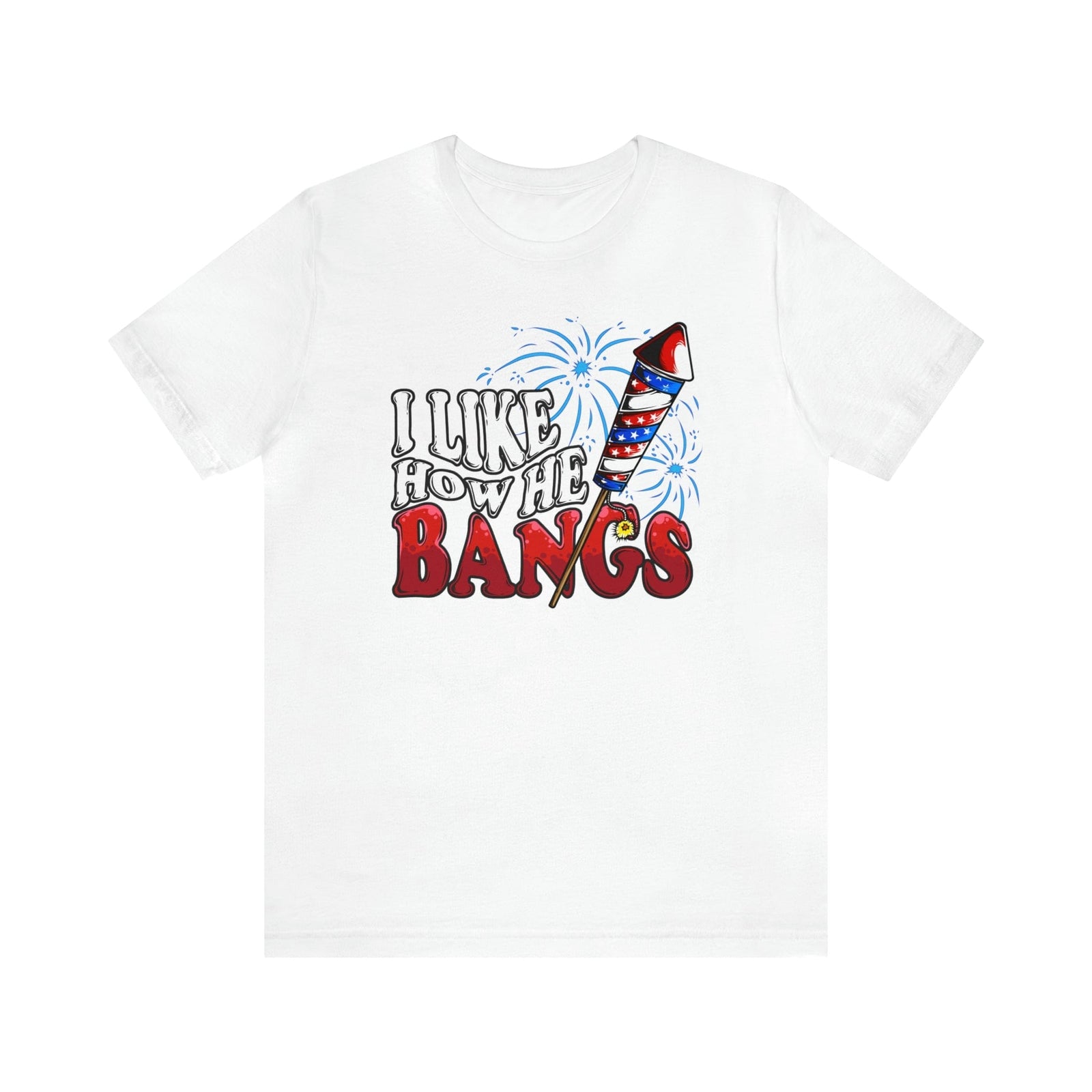 I Like How He Bangs Deluxe Unisex Tee