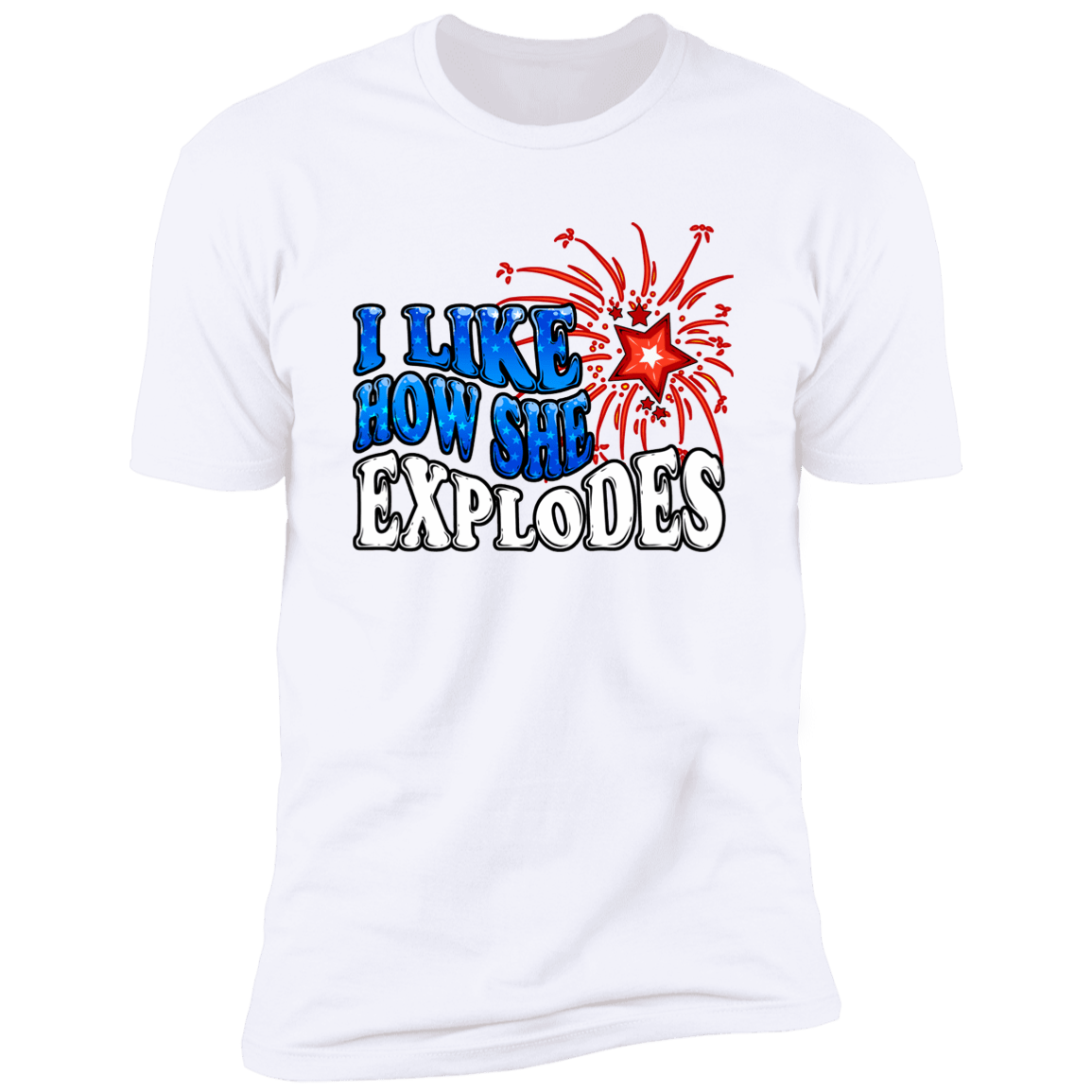 I Like How He Bangs & I Like How She Explodes Deluxe Tees