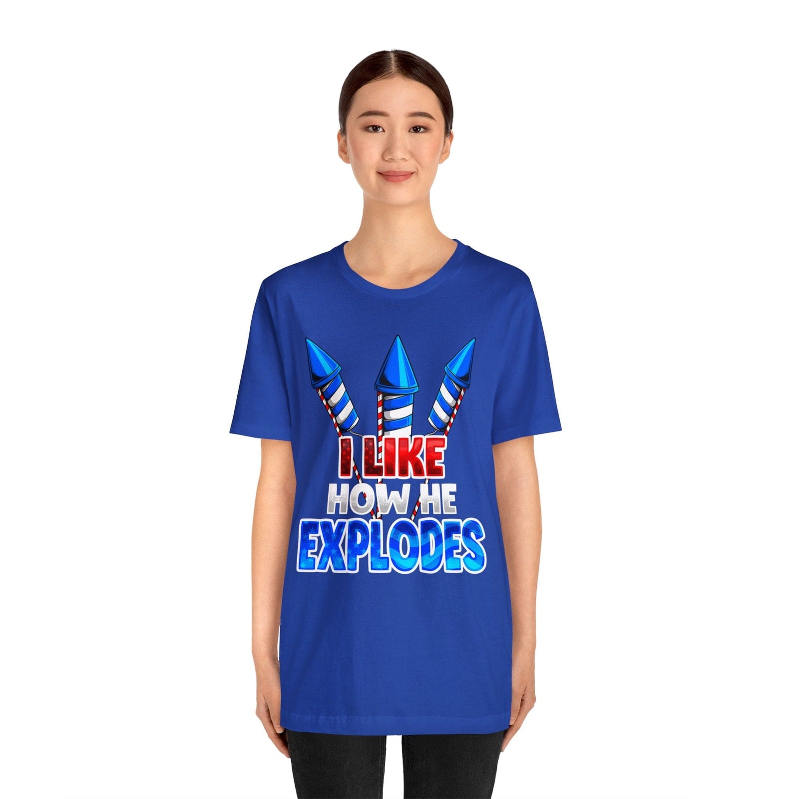 I Like How He Explodes Deluxe Unisex Tee 2024