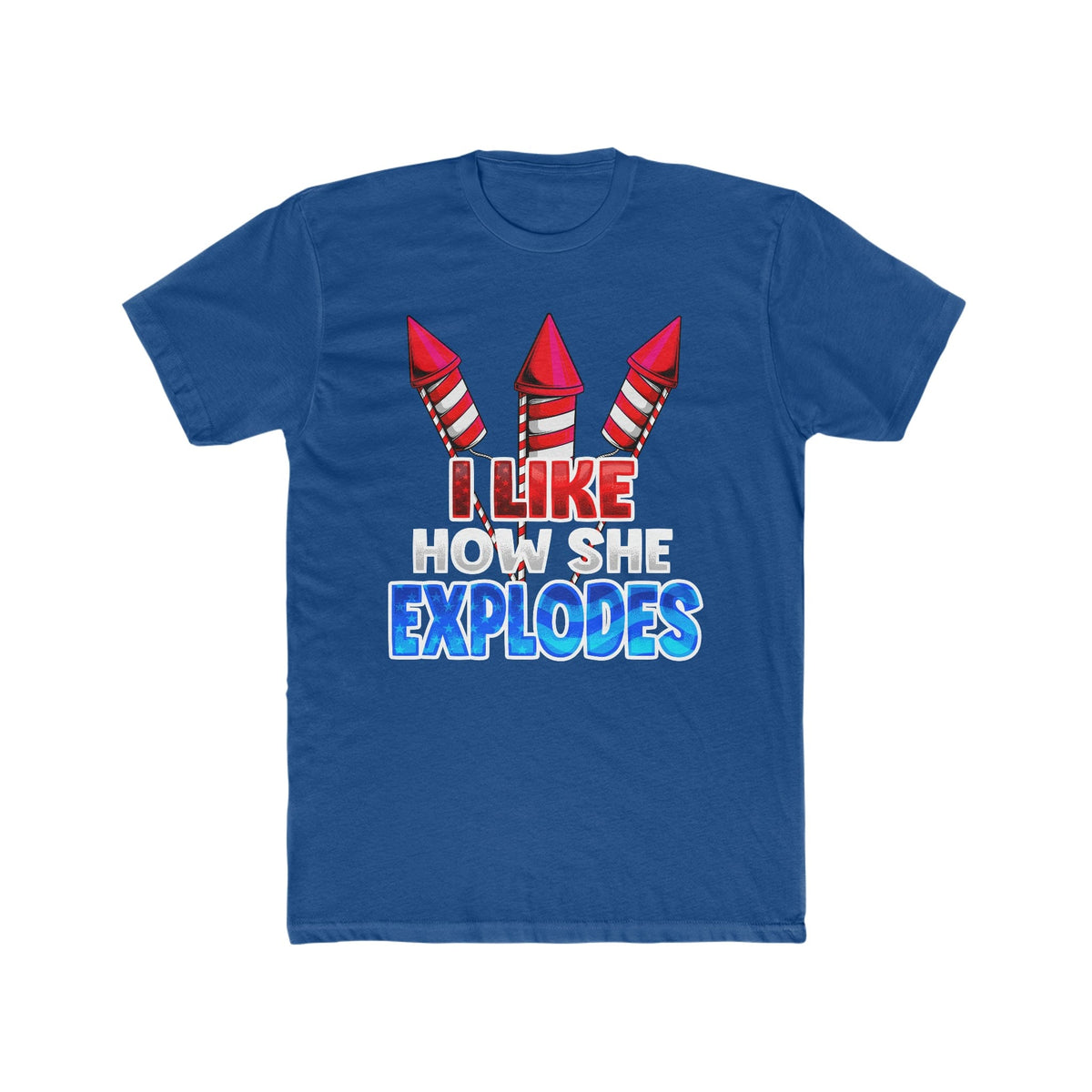 I Like How She Explodes Deluxe Unisex Tee 2024